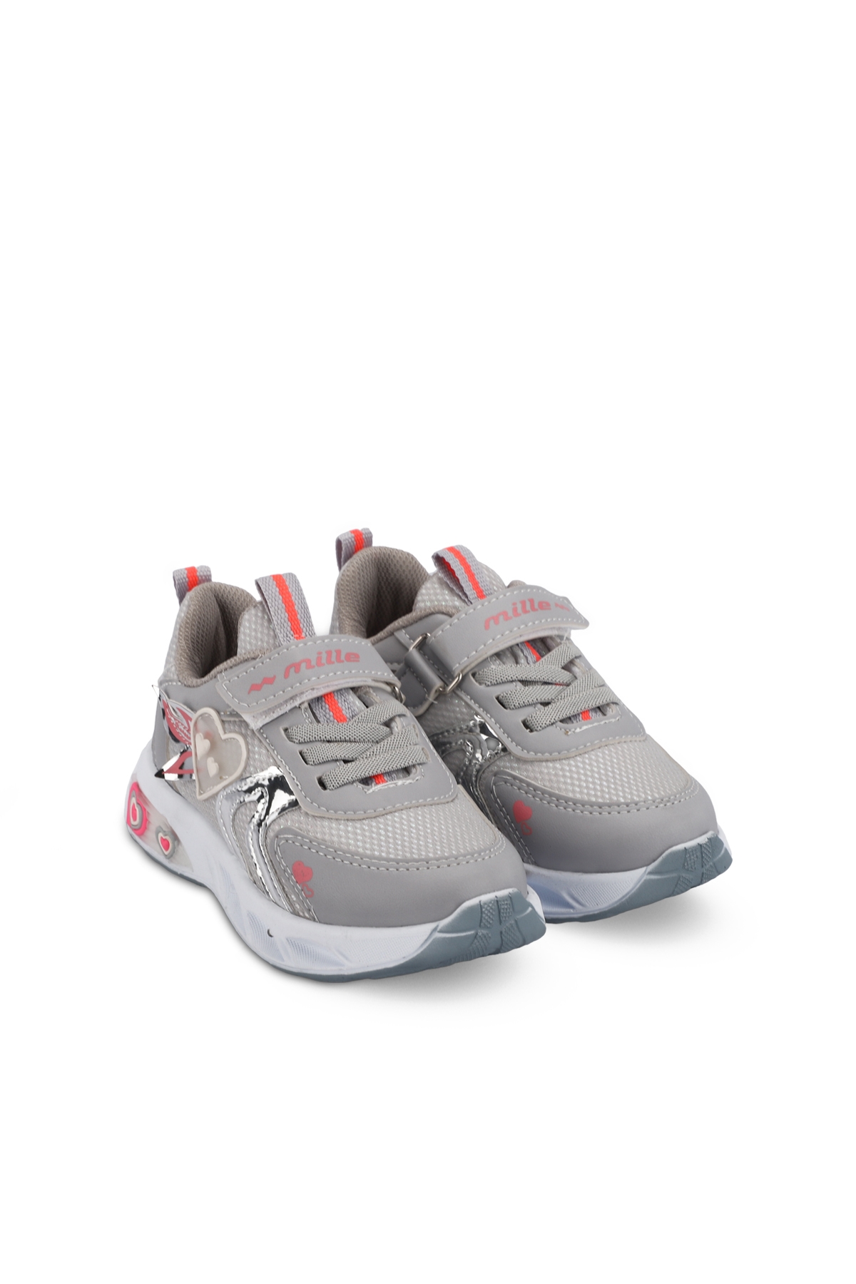 PAOLINO IN Kız Çocuk Sneaker Ayakkabı Gri - Görsel 3