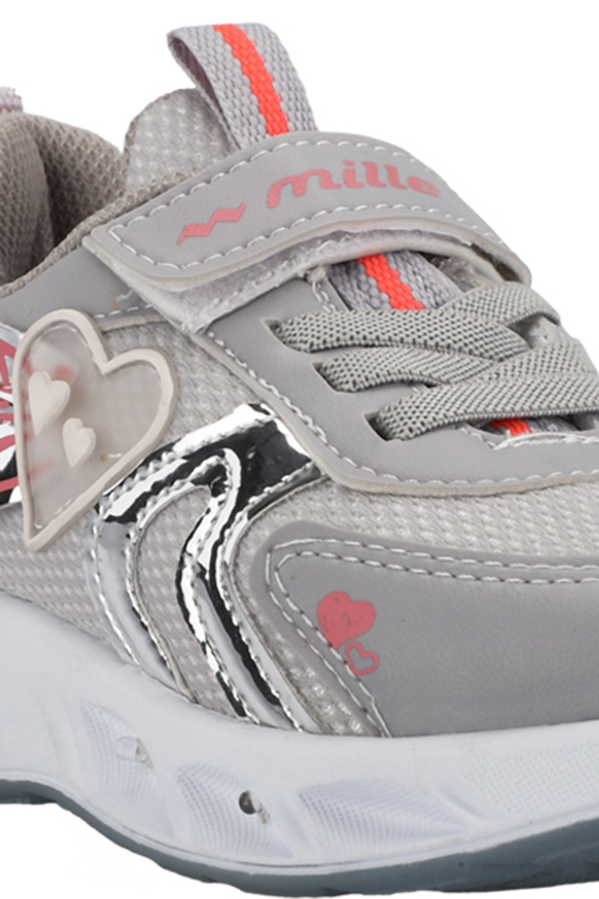 PAOLINO IN Kız Çocuk Sneaker Ayakkabı Gri - Görsel 5