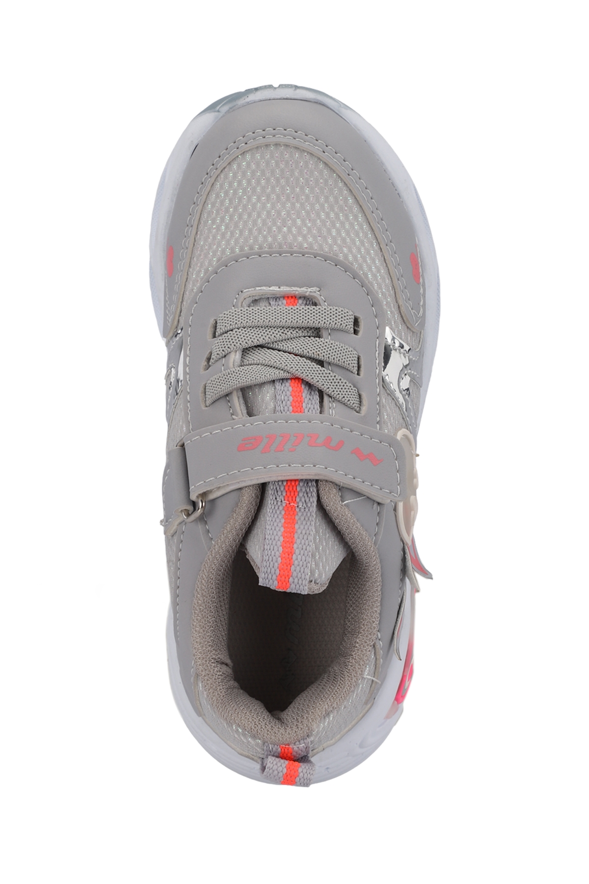 PAOLINO IN Kız Çocuk Sneaker Ayakkabı Gri - Görsel 6