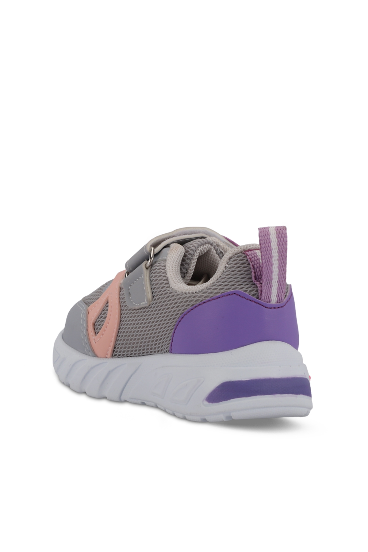 PANAMA IN Kız Çocuk Sneaker Ayakkabı Açık Gri / Mor - Görsel 4