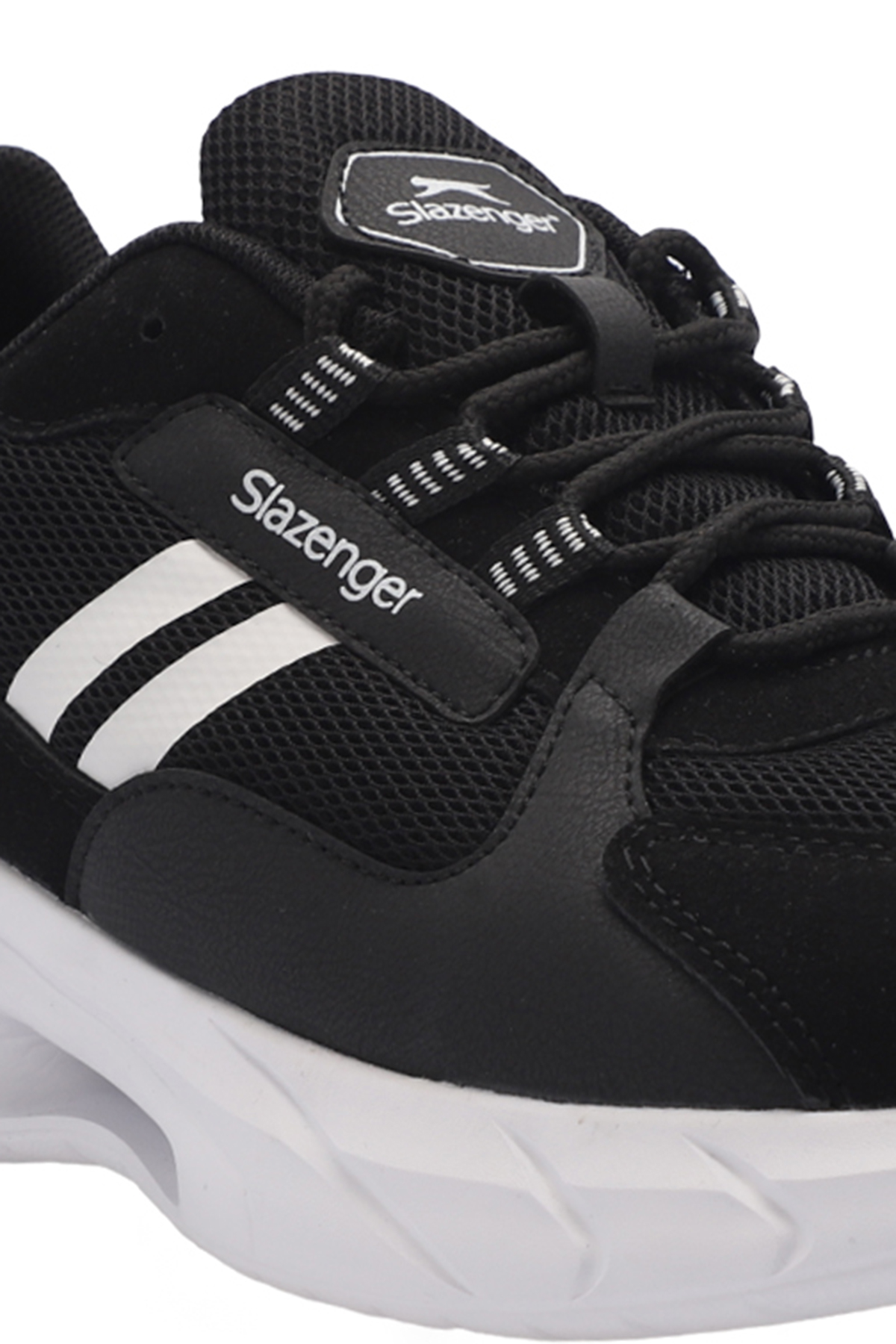 MAKEDA KTN Büyük Beden Erkek Sneaker Ayakkabı Siyah / Beyaz - Görsel 5