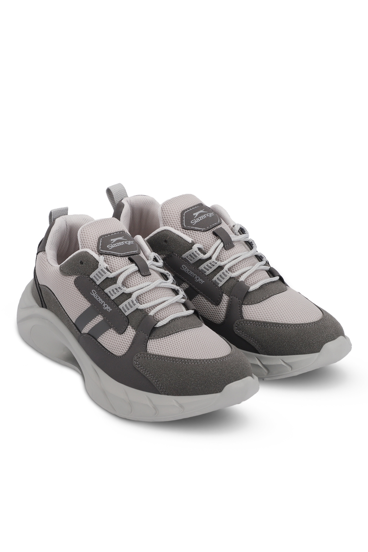 MAKEDA IN Erkek Sneaker Ayakkabı Gri - Görsel 3