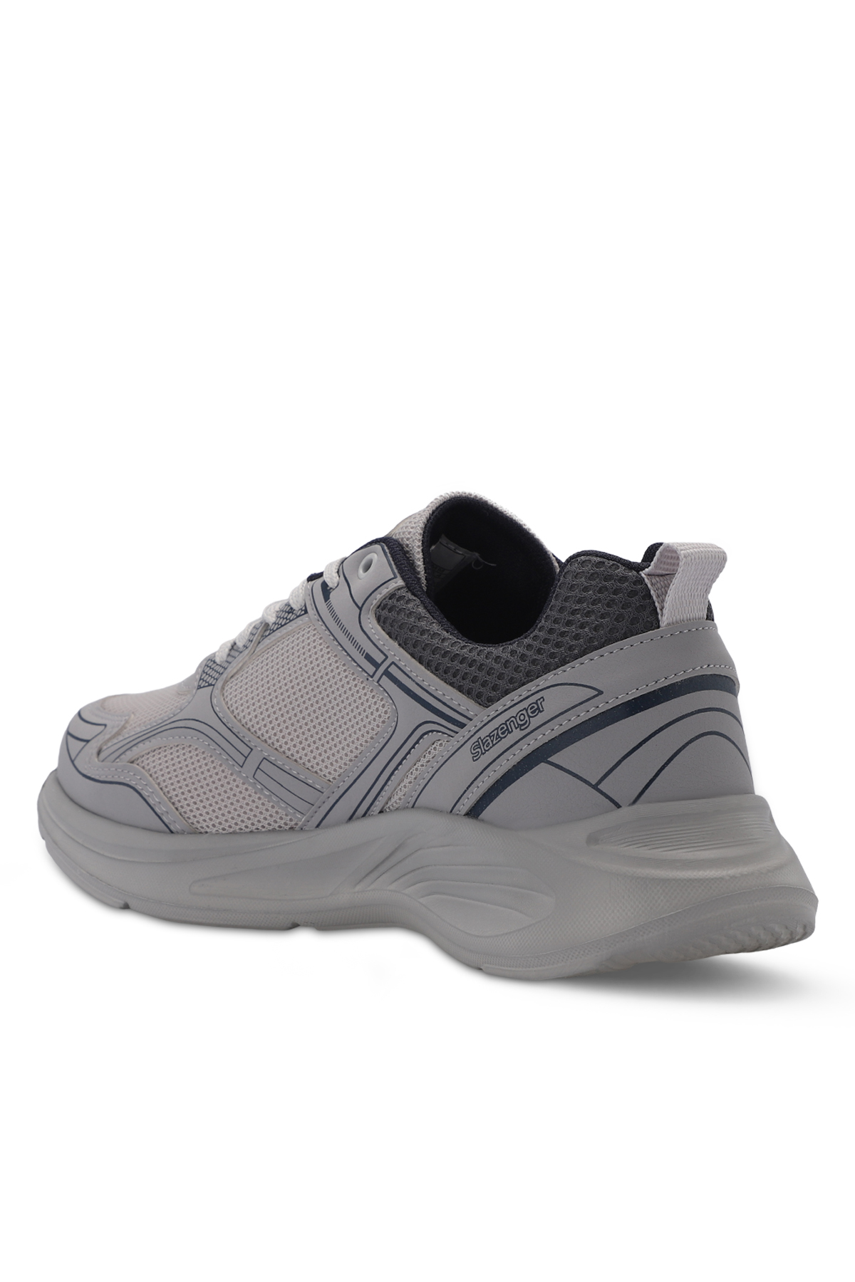 GIMA Erkek Sneaker Ayakkabı Gri / Lacivert - Görsel 4