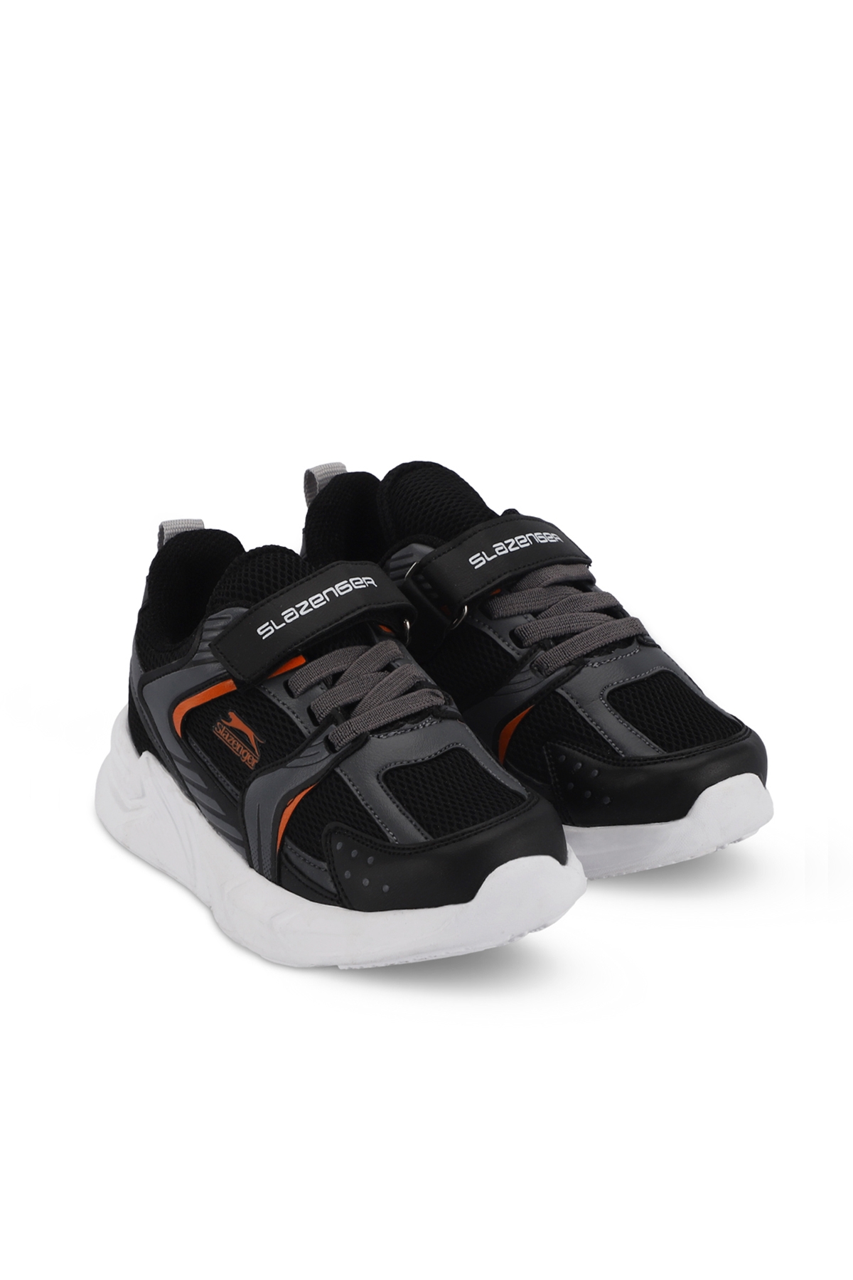 KENDALL Unisex Çocuk Sneaker Ayakkabı Siyah / Koyu Gri - Görsel 3