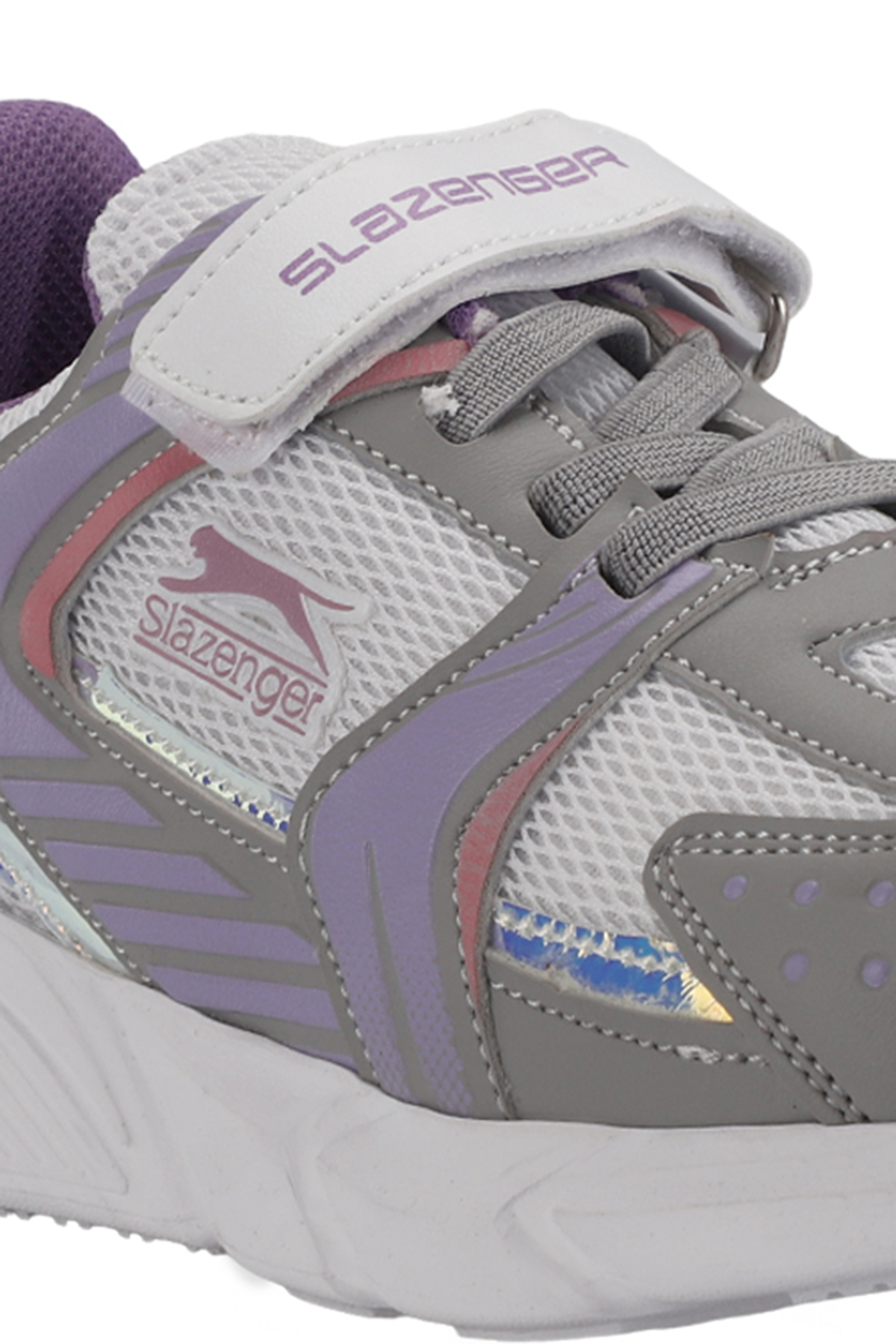 KENDALL Unisex Çocuk Sneaker Ayakkabı Gri / Fuşya - Görsel 5
