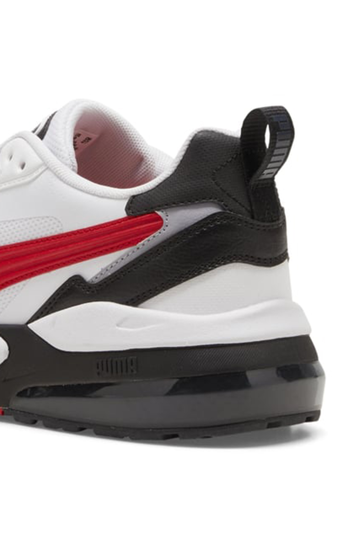 Vis2K Erkek Sneaker Ayakkabı Beyaz / Kırmızı - Görsel 6