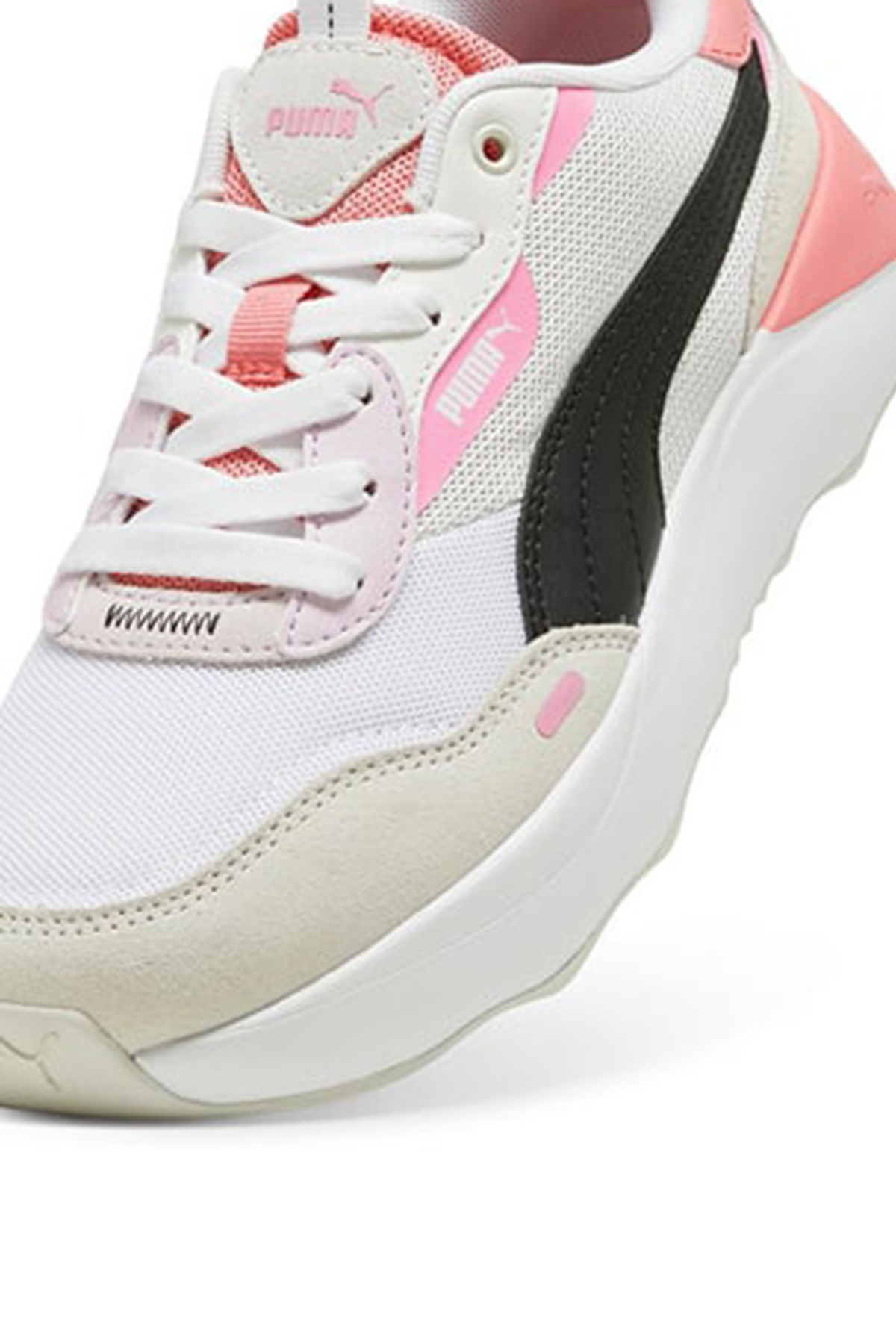 Runtamed Platform Kadın Sneaker Ayakkabı Gri / Pembe - Görsel 4