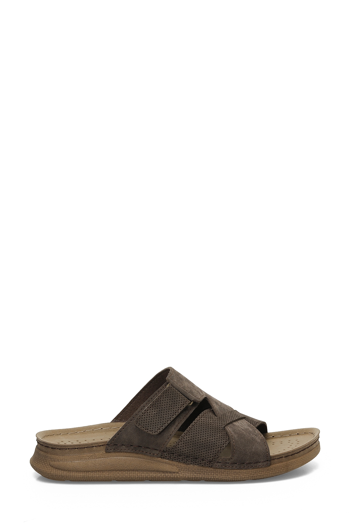 Polaris 608025.M4PR Kahverengi Erkek Terlik - Görsel 2