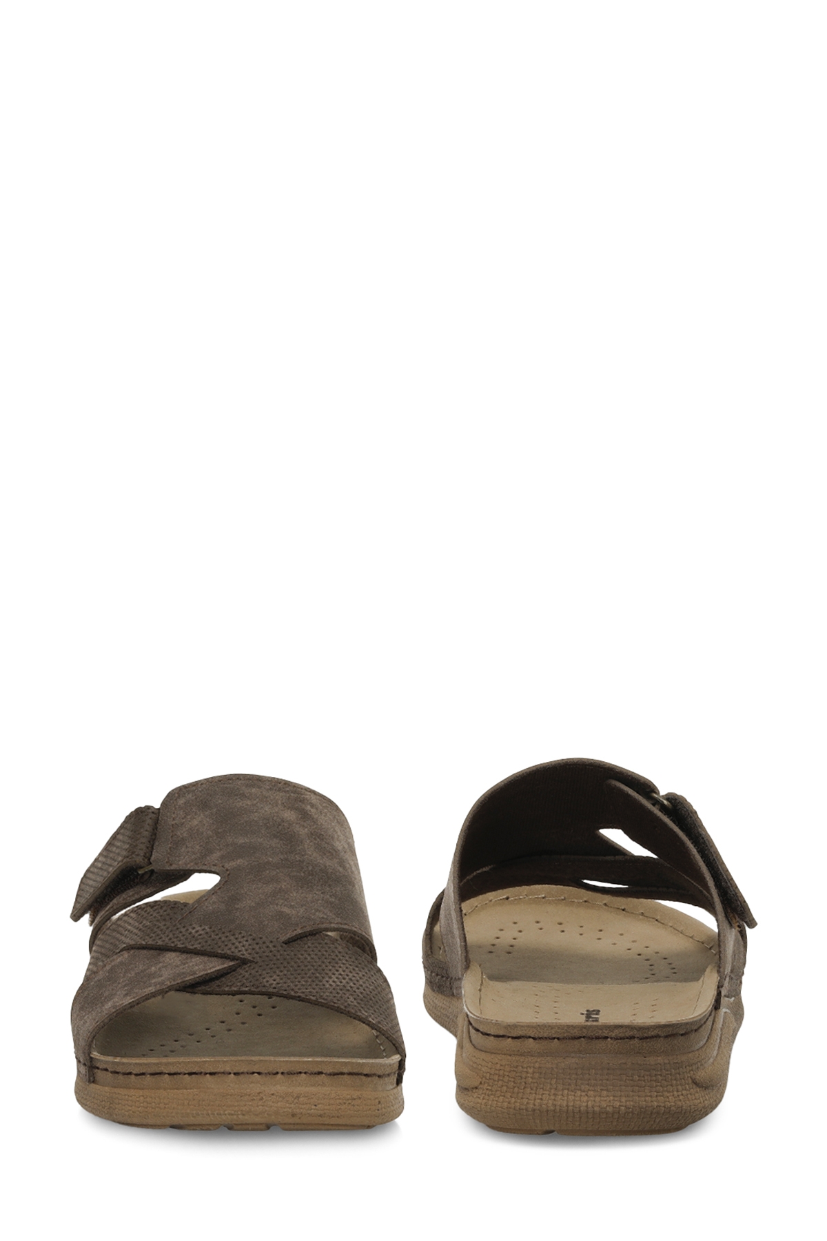 Polaris 608025.M4PR Kahverengi Erkek Terlik - Görsel 6