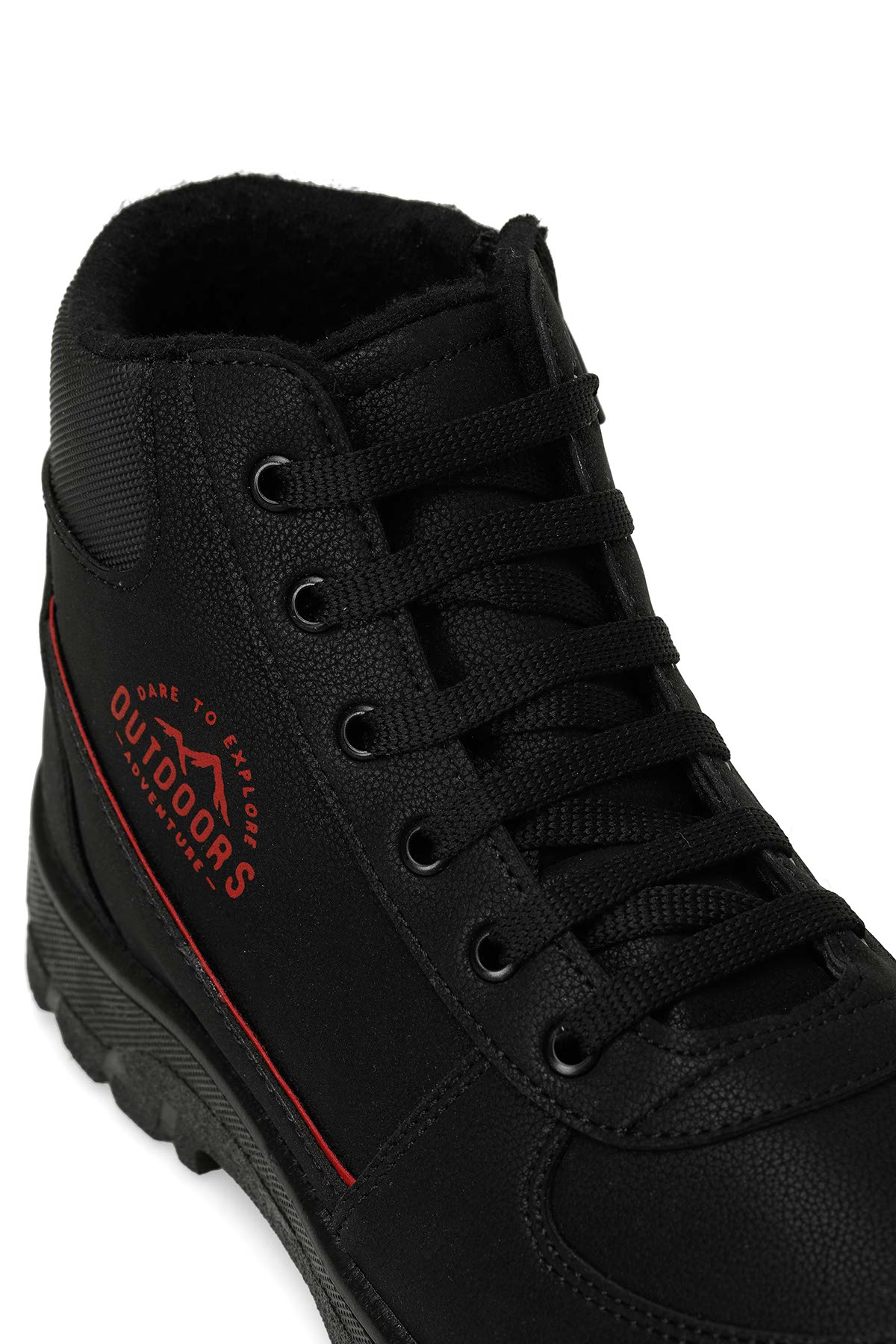 I Cool I Cool DARETO 4PR Siyah Erkek Çocuk Outdoor Bot Outdoor Ayakkabı | Flo Siyah - 8. görsel