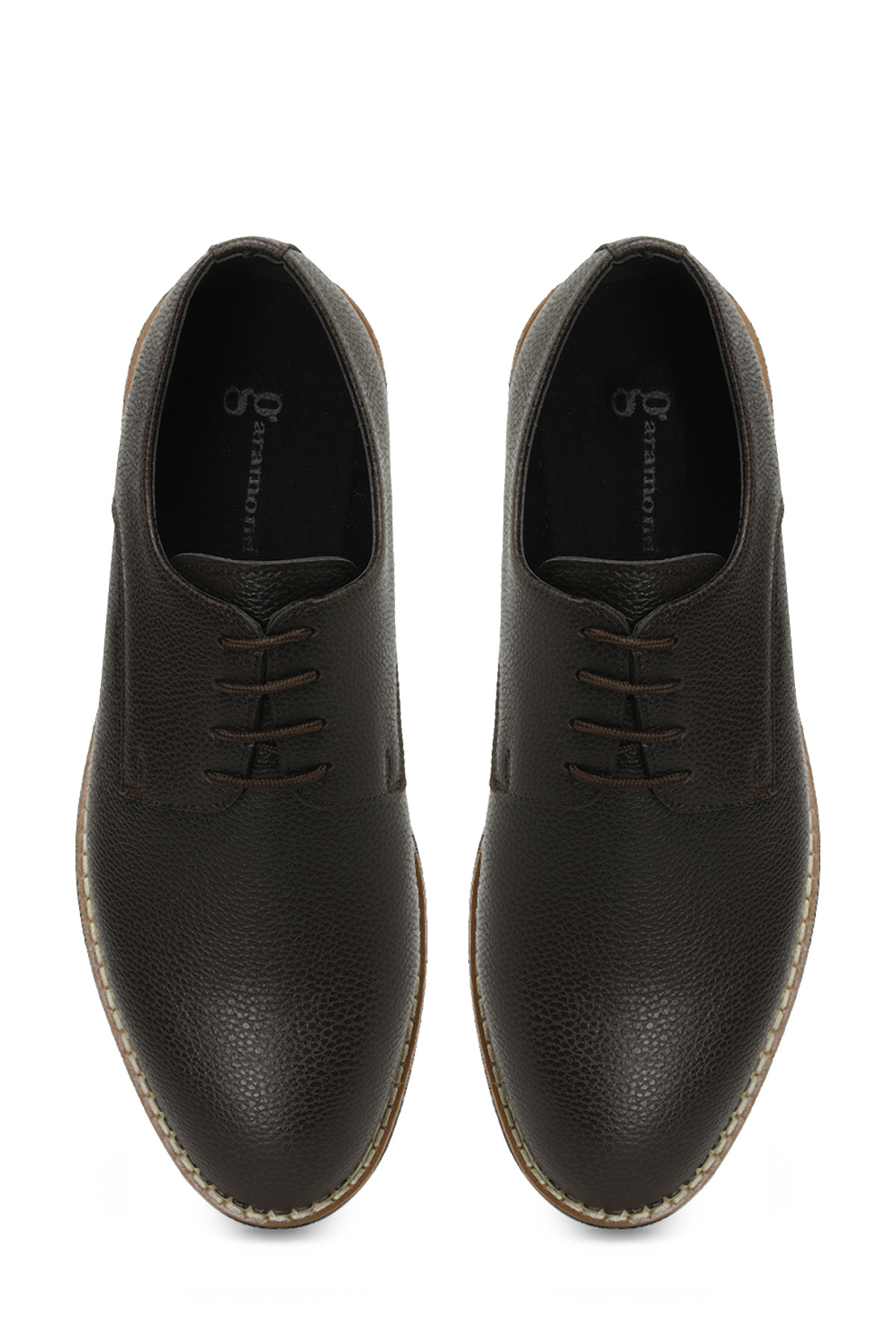 358371.M P 4PR Kahverengi Erkek Klasik Ayakkabı - Görsel 5