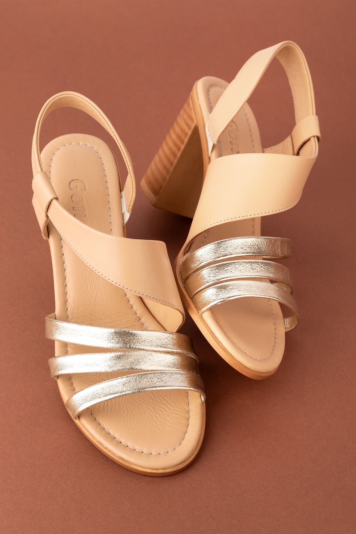 Gondol Kadın Hakiki Deri Topuklu Şık Ayakkabı tlh.603 - Görsel 3