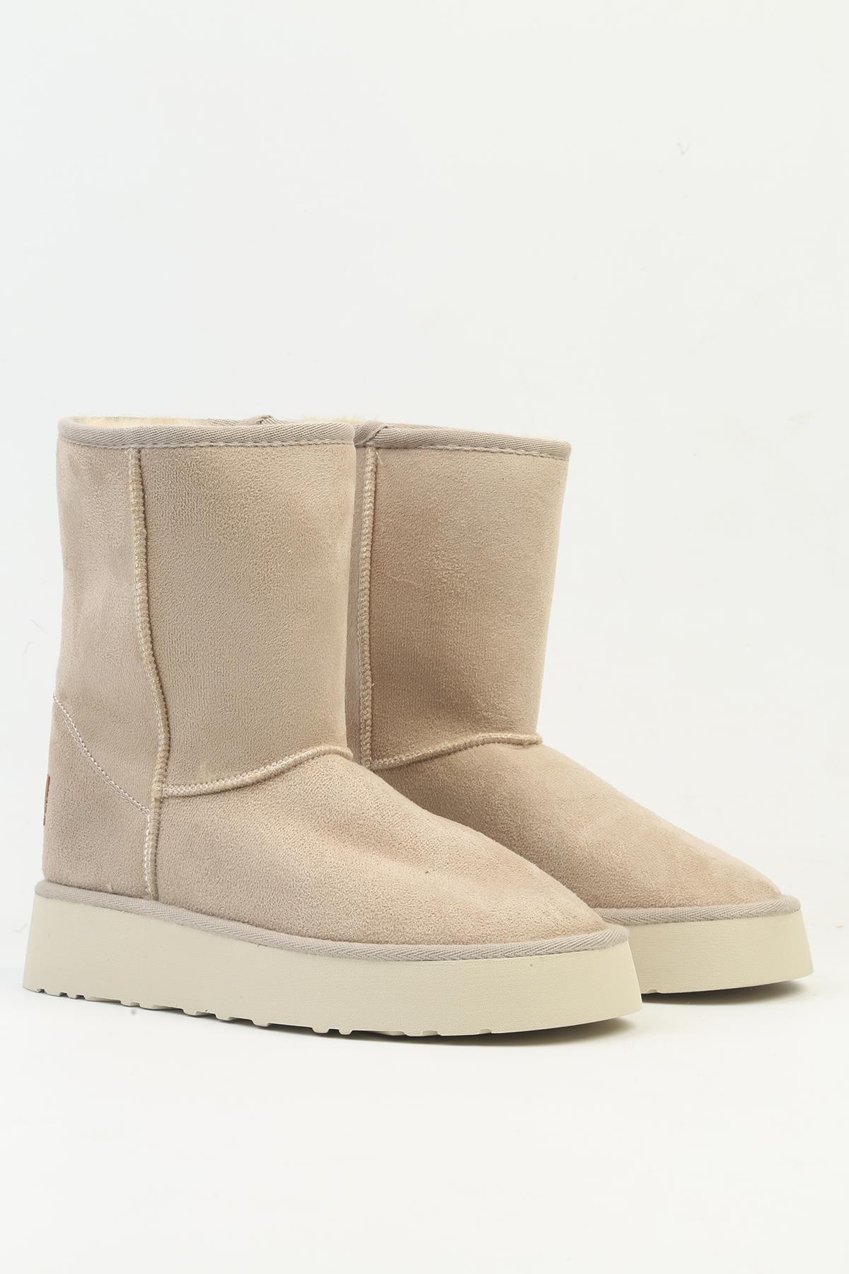 ® | PC-52706 - Bej - Kadın Bot - Görsel 3