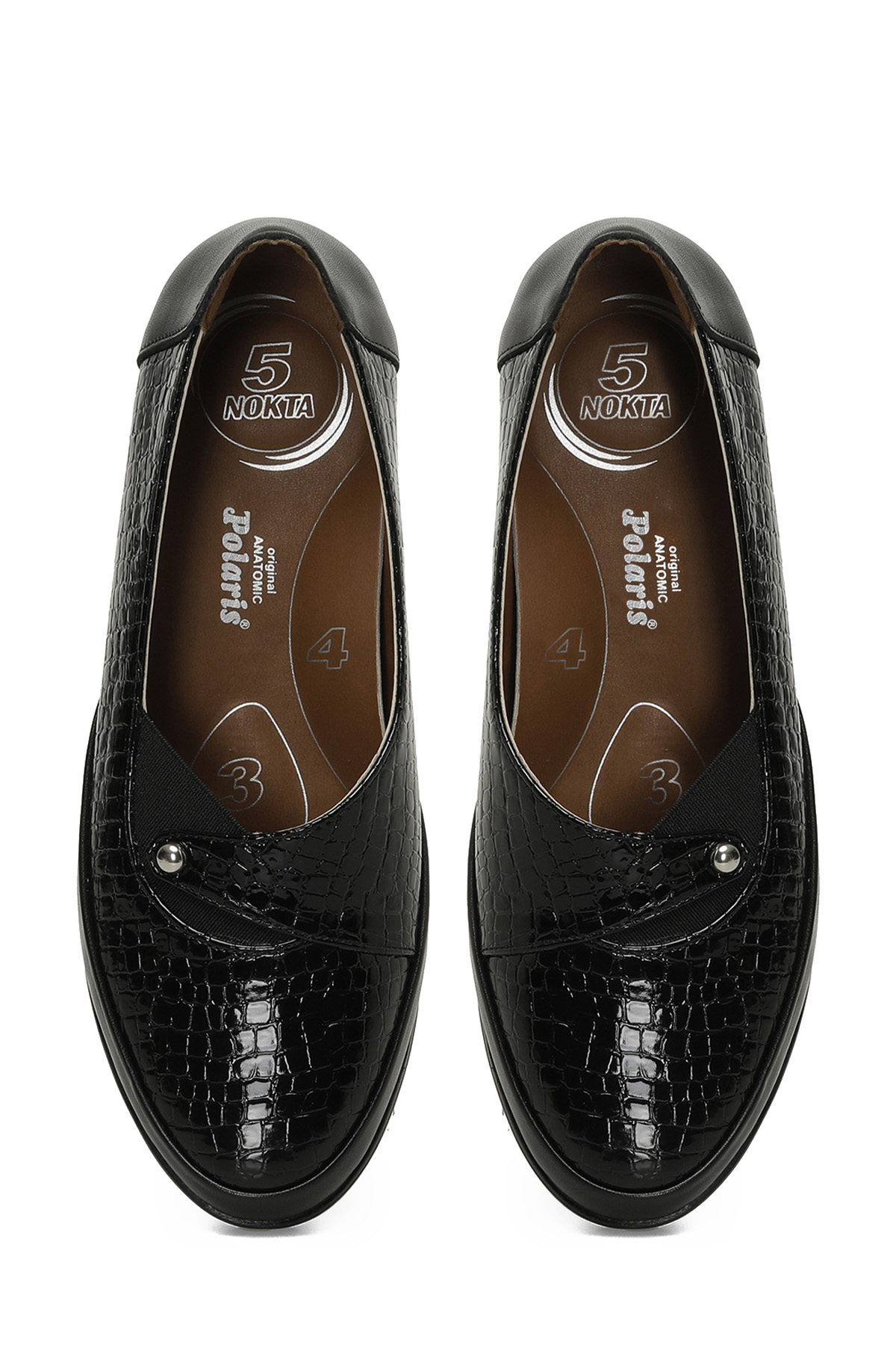 105259.KZ4PR Siyah Kadın Topuklu Ayakkabı - Görsel 5