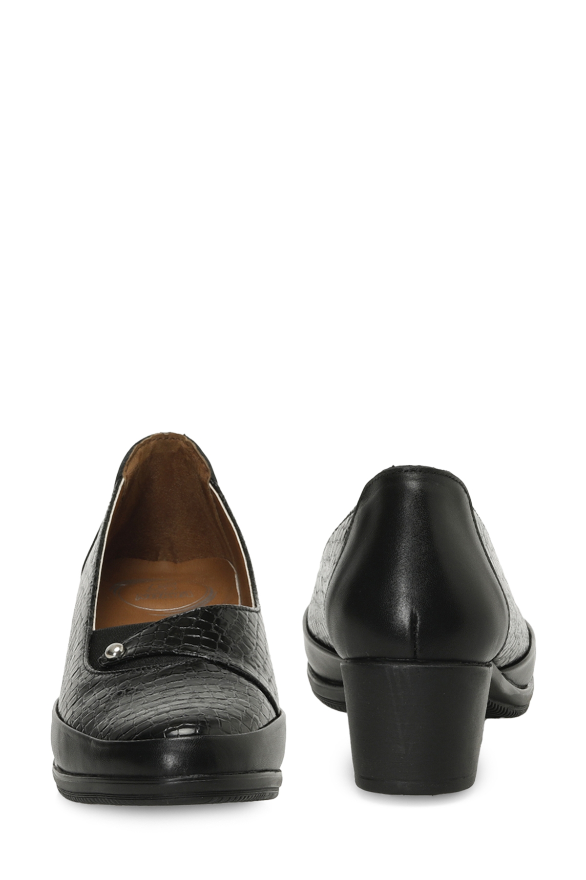 105259.KZ4PR Siyah Kadın Topuklu Ayakkabı - Görsel 6