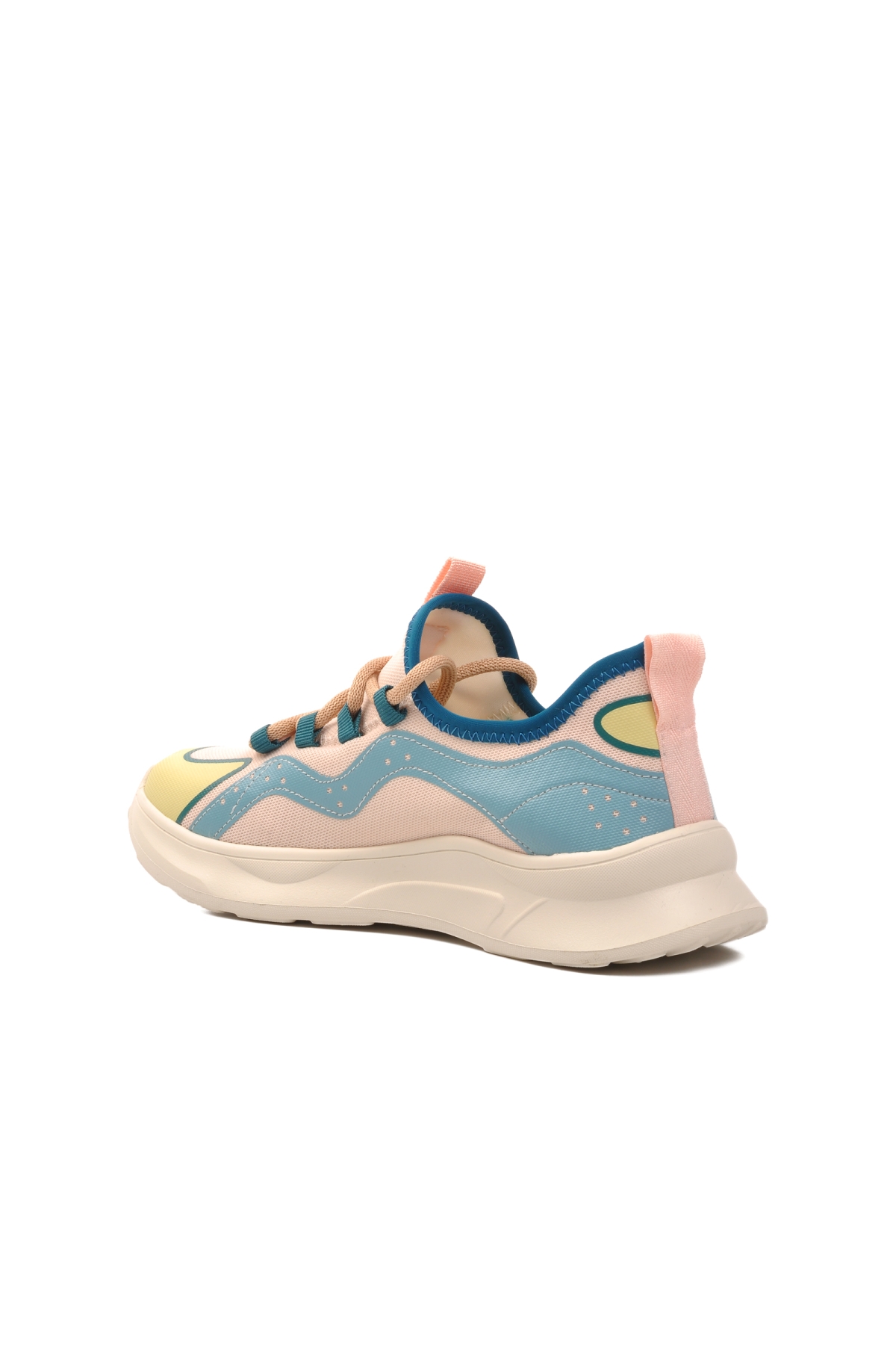 24Y448 Bej Kadın Spor Ayakkabı - Görsel 5