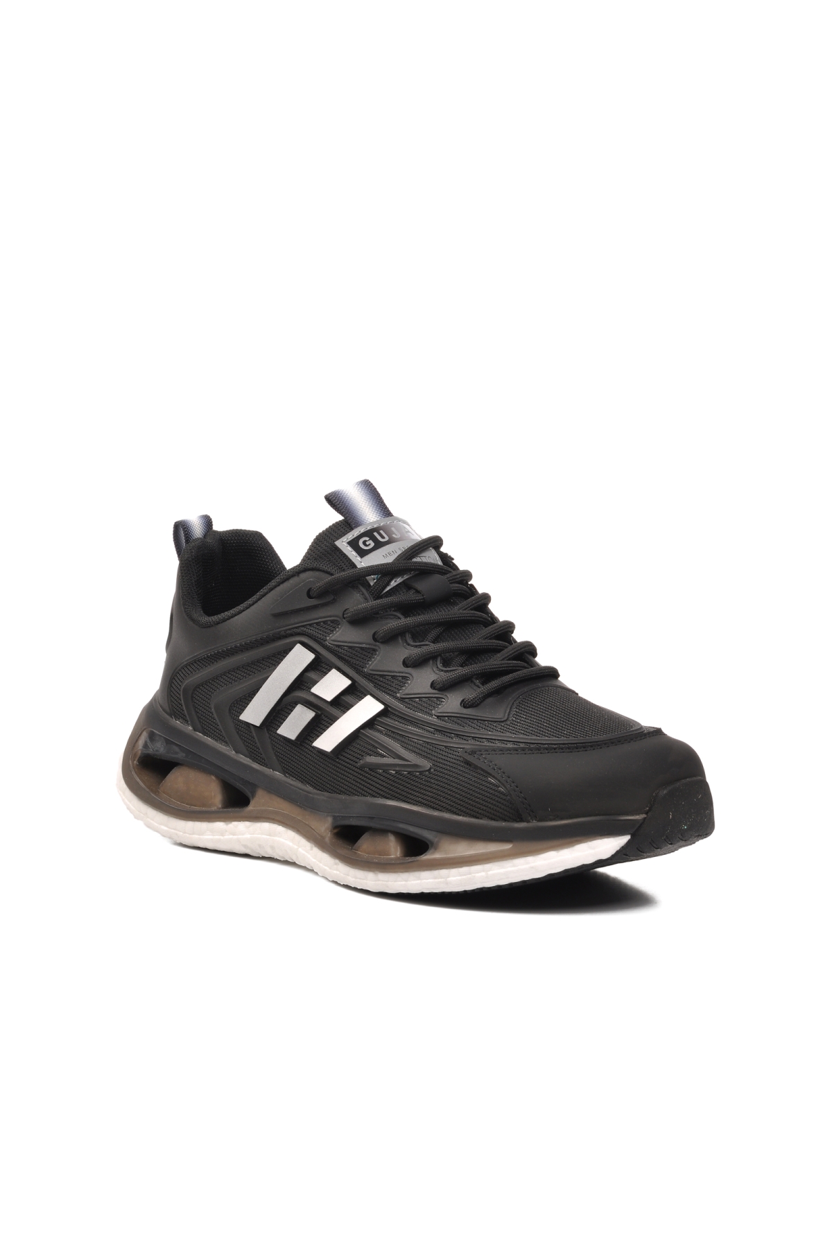 24Y503-2 Siyah Erkek Spor Ayakkabı - Görsel 4