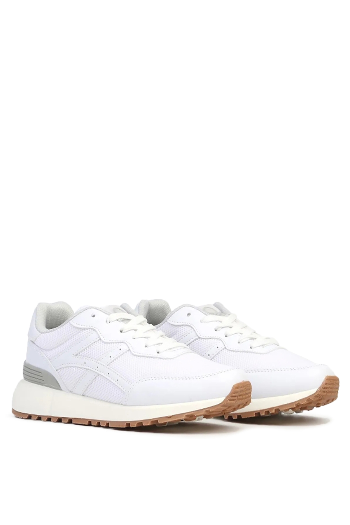 30988 Erkek Günlük Sneaker Ayakkabı Beyaz - Görsel 3