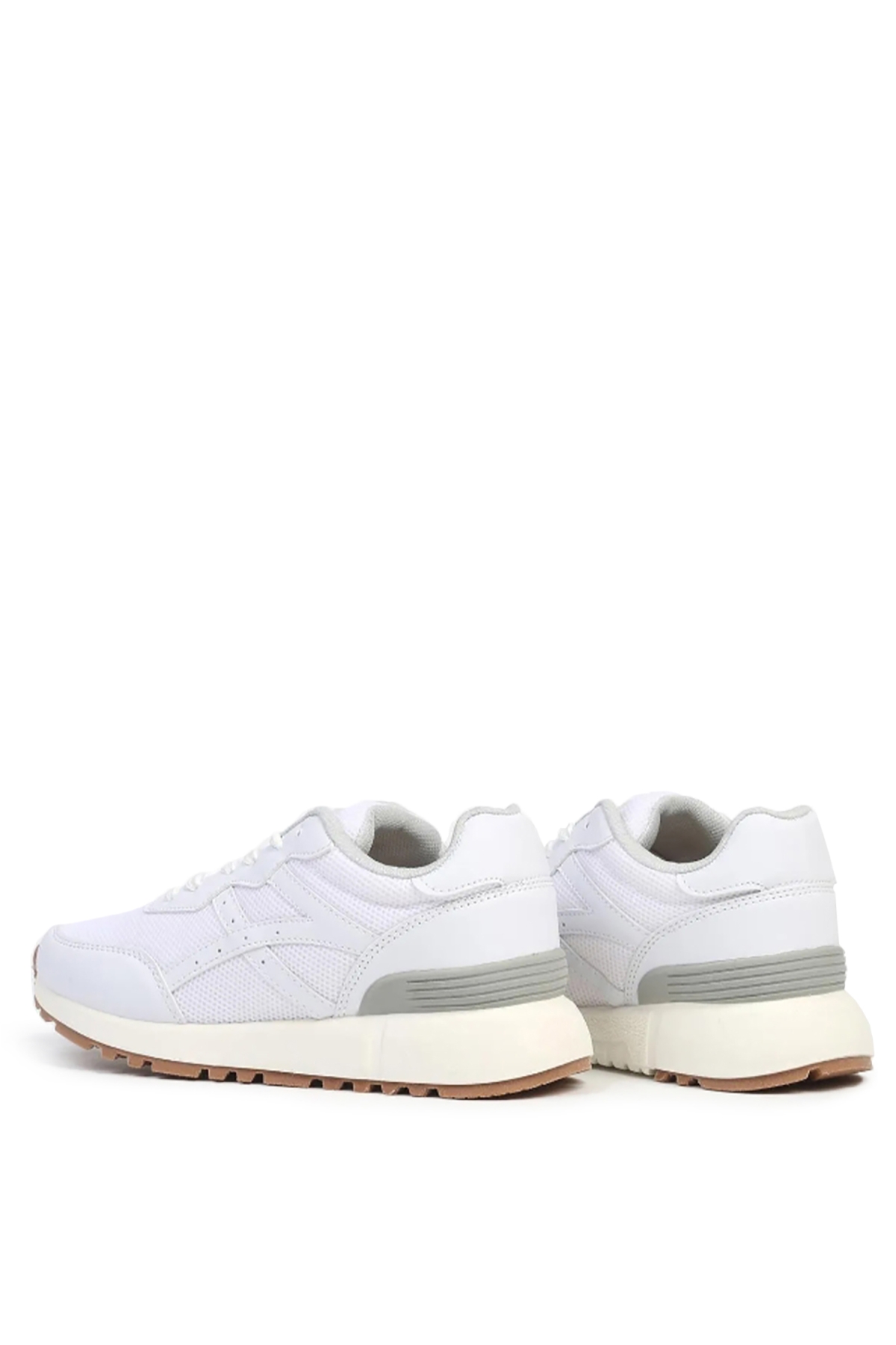 30984 Kadın Günlük Sneaker Ayakkabı Beyaz - Görsel 4