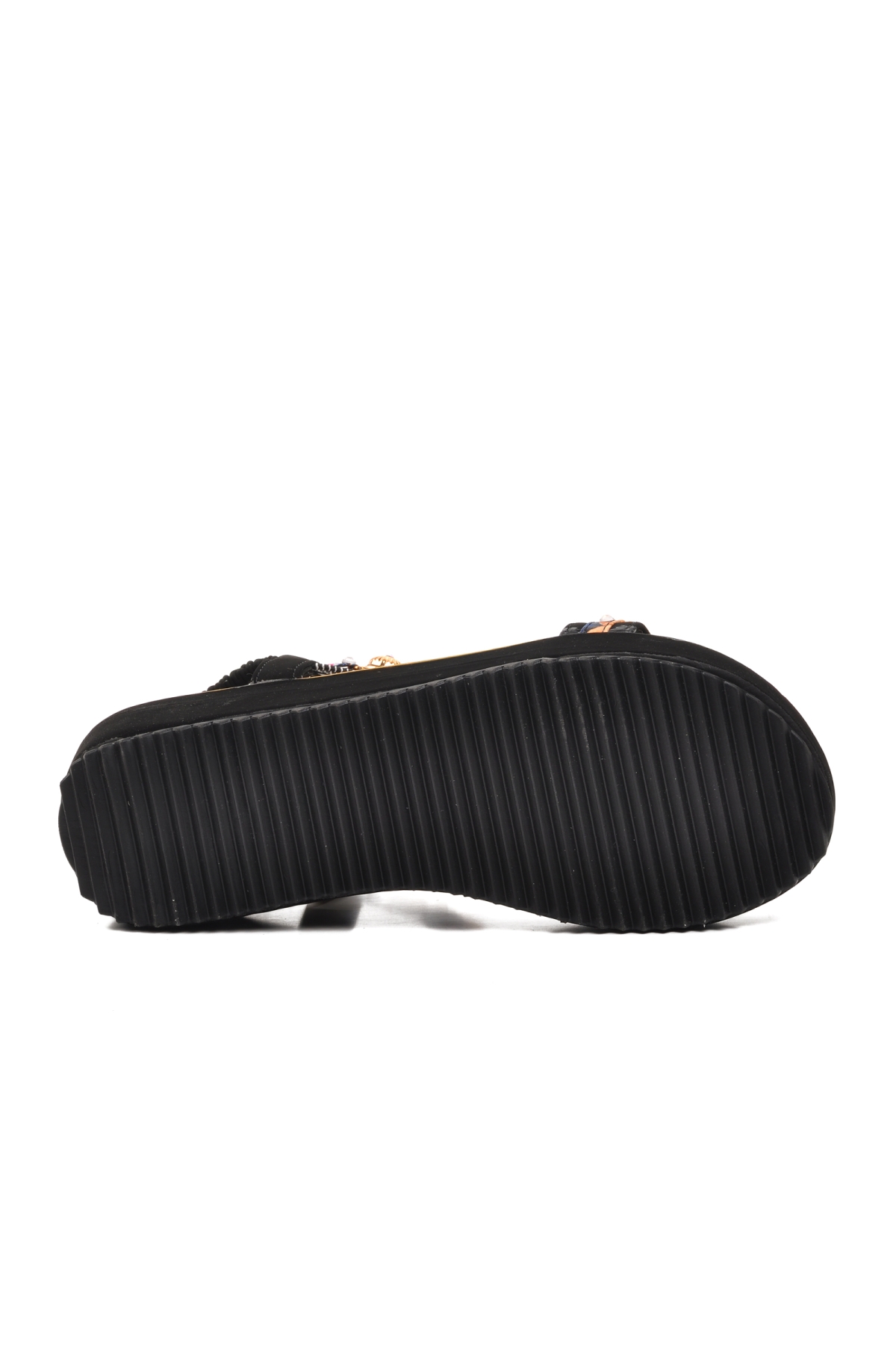 9651 Siyah Kadın Sandalet - Görsel 6