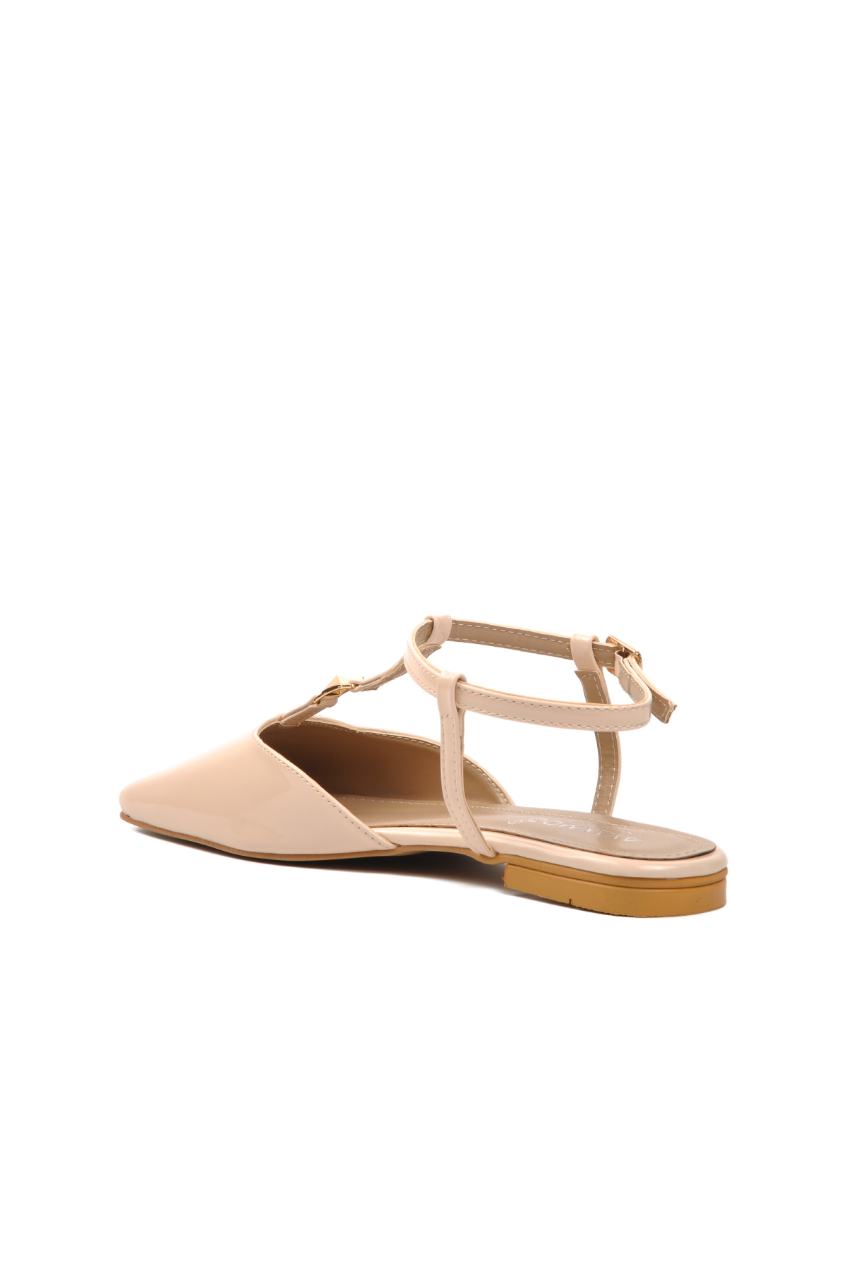 670476 Bej Kadın Babet - Görsel 5