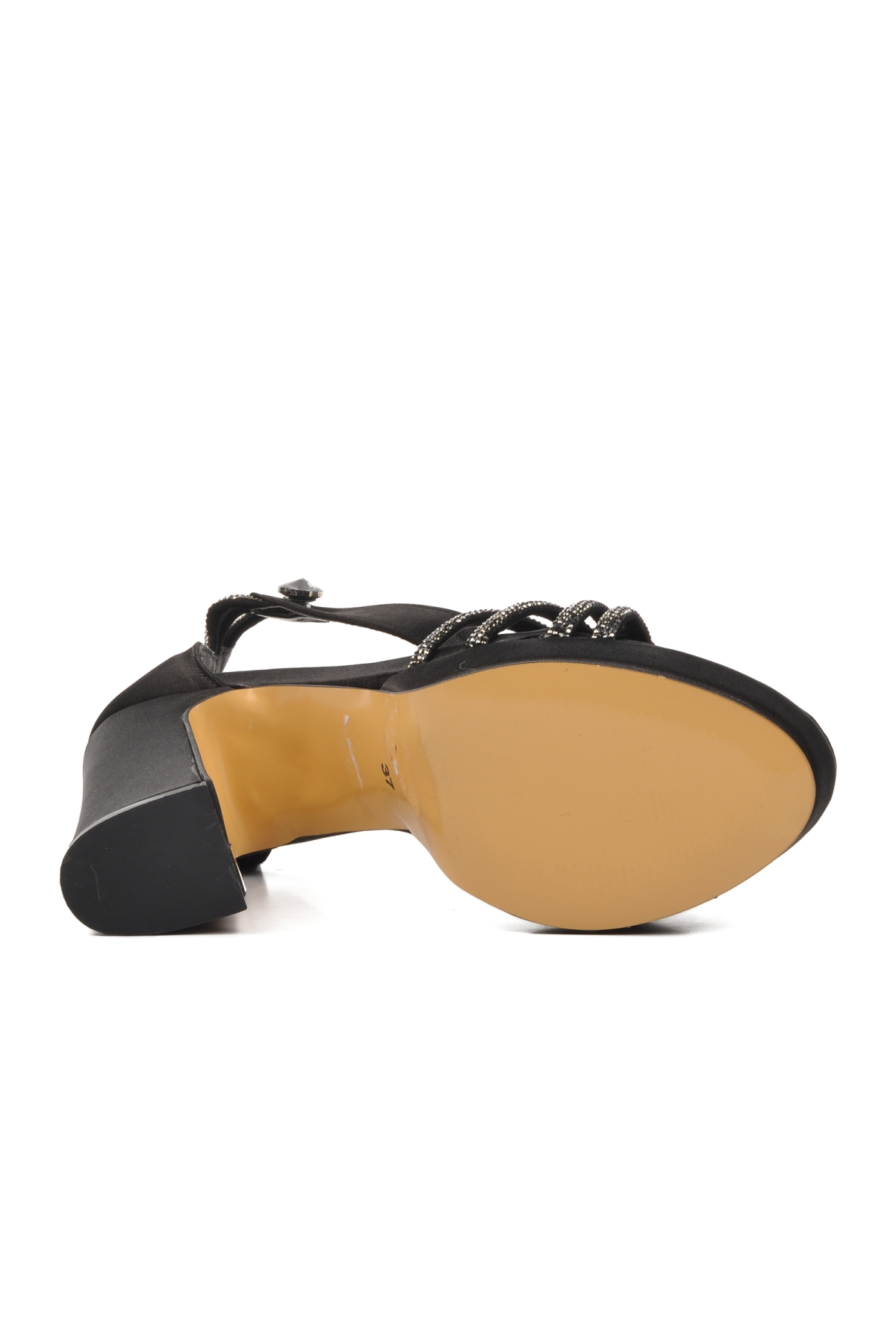 23110916Y Siyah Kadın Abiye Ayakkabı - Görsel 6