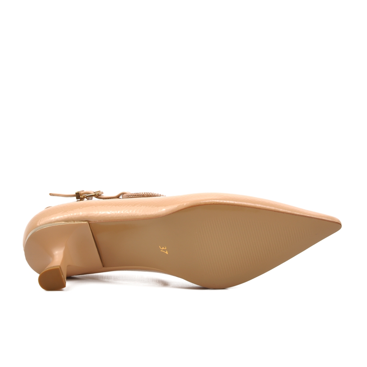 22241530 Bej Kadın Abiye Ayakkabı - Görsel 6