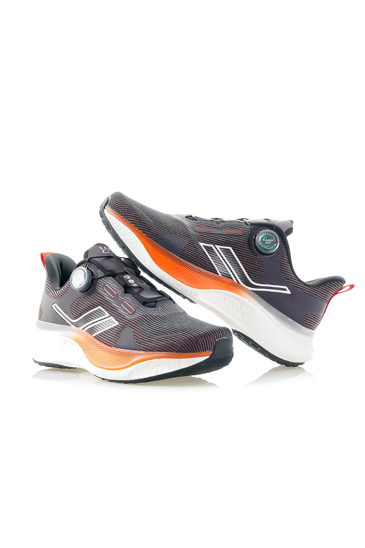 FELIX ERKEK PROFESYONEL KOŞU & YÜRÜYÜŞ AYAKKABISI (40-45) 24Y FELIX M SİYAH/KIRMIZI - Görsel 7