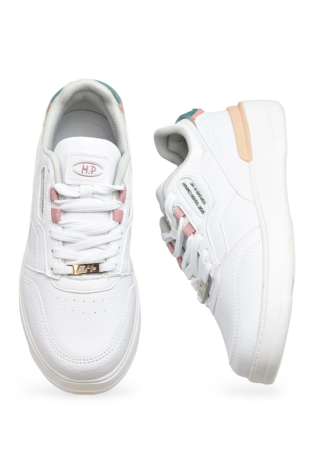 Ortopedik Taban Spor Ayakkabı Kadın Spor Mp 1574 Suya Dayanıklı Malzeme - Görsel 5