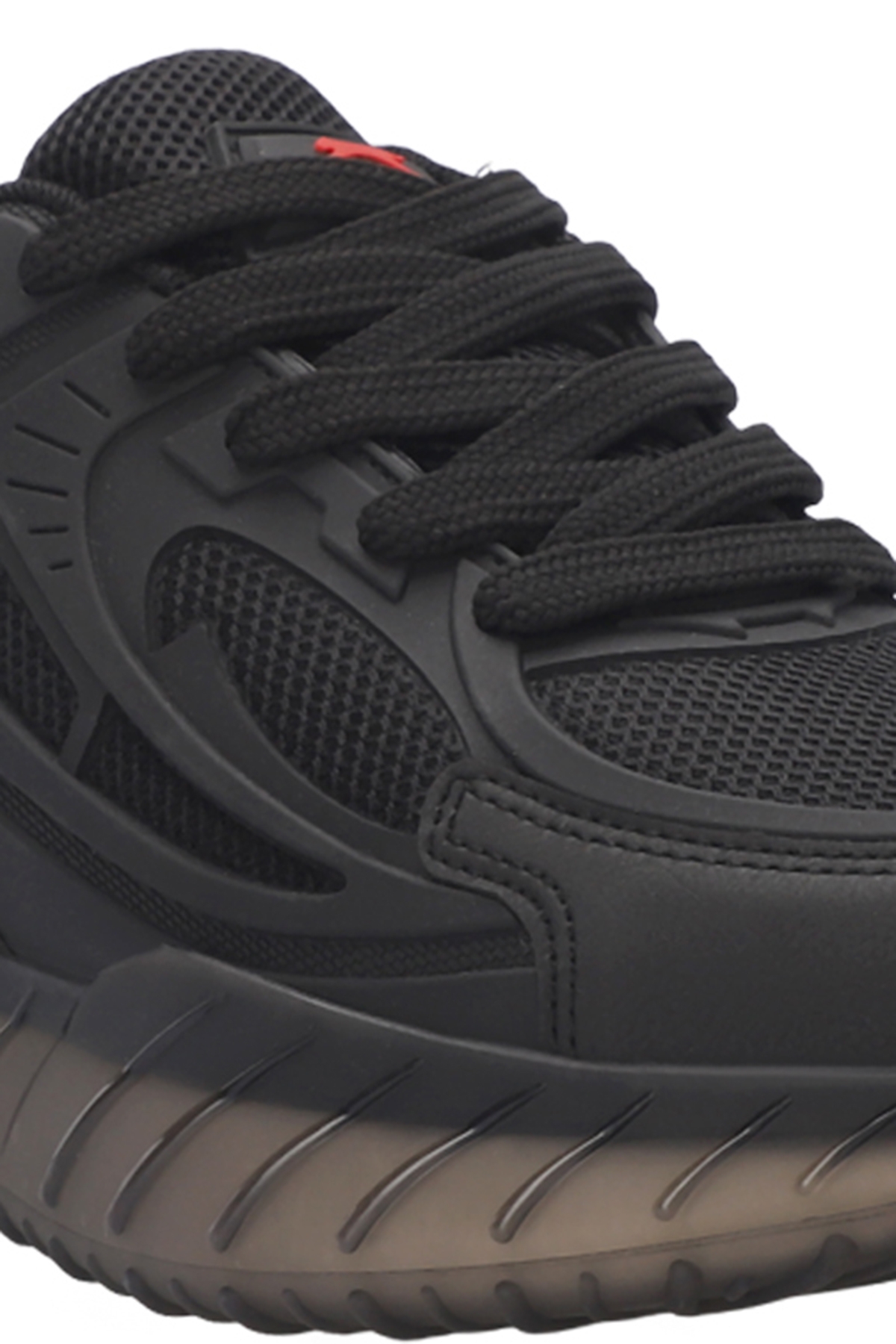 TALIN Erkek Sneaker Ayakkabı Siyah / Kırmızı - Görsel 5