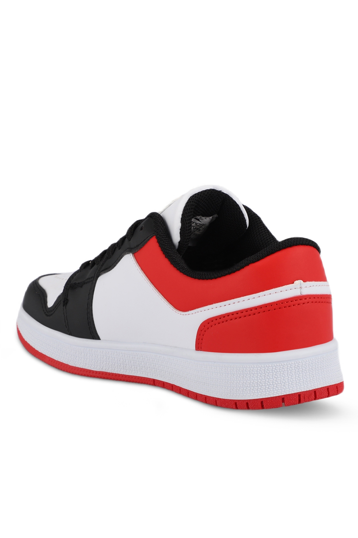 PRINCE I Erkek Sneaker Ayakkabı Beyaz / Siyah / Kırmızı - Görsel 4