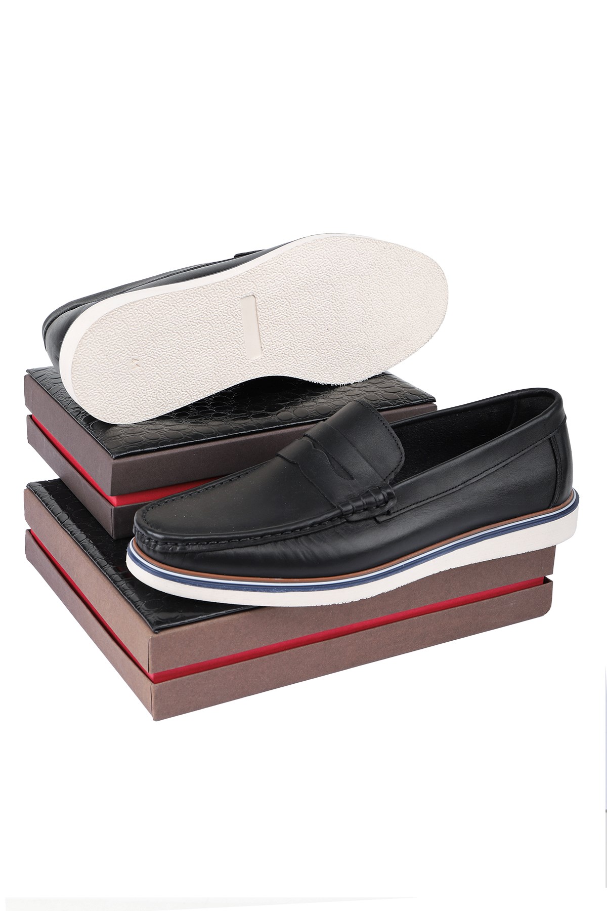 Vittoria Hakiki Deri Erkek Günlük Ayakkabı Loafer Ayakkabı - Görsel 5