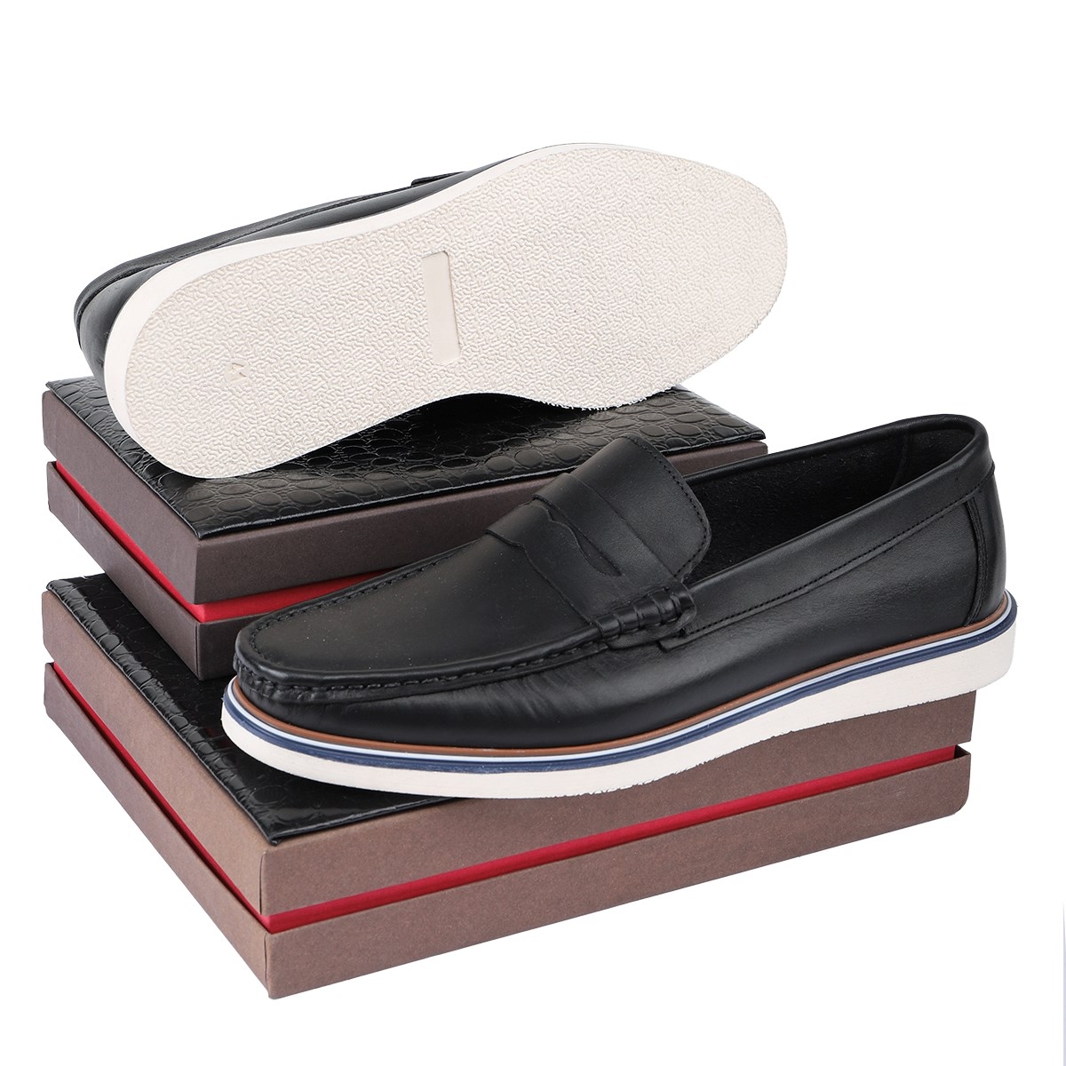 Vittoria Hakiki Deri Erkek Günlük Ayakkabı Loafer Ayakkabı - Görsel 6