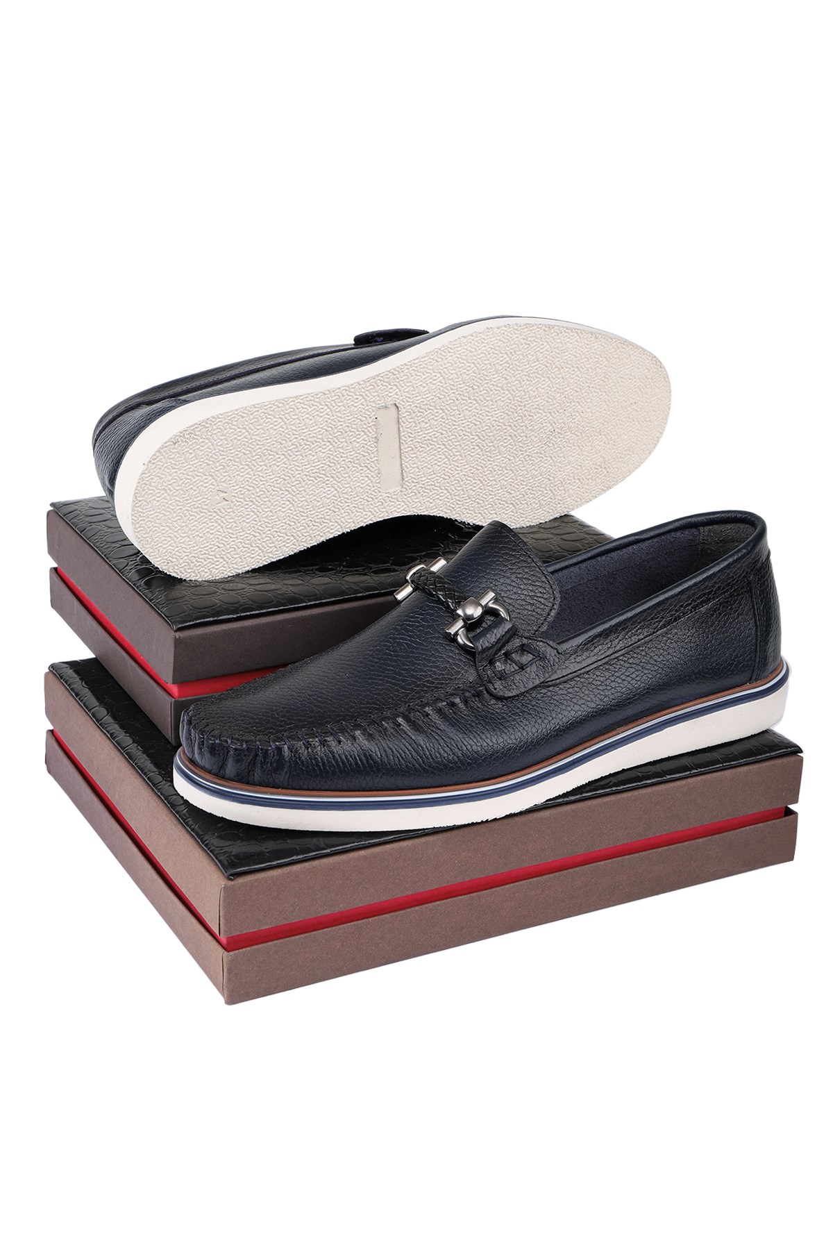 Ragusa Hakiki Deri Erkek Günlük Ayakkabı Loafer Ayakkabı - Görsel 5