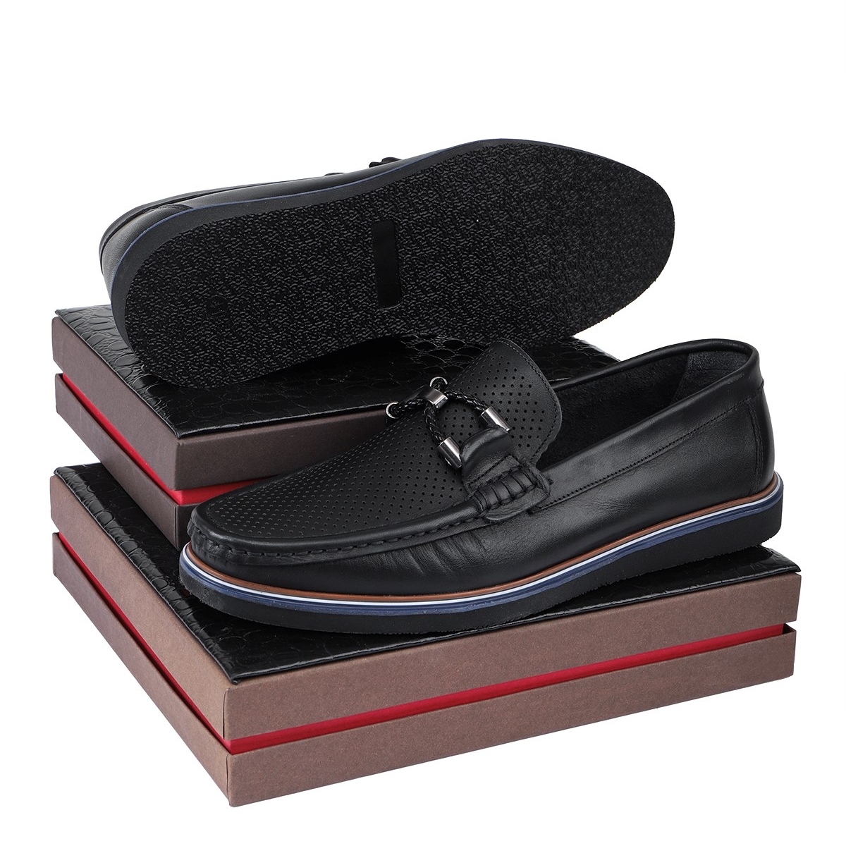 Gela Hakiki Deri Erkek Günlük Ayakkabı Loafer Ayakkabı - Görsel 5