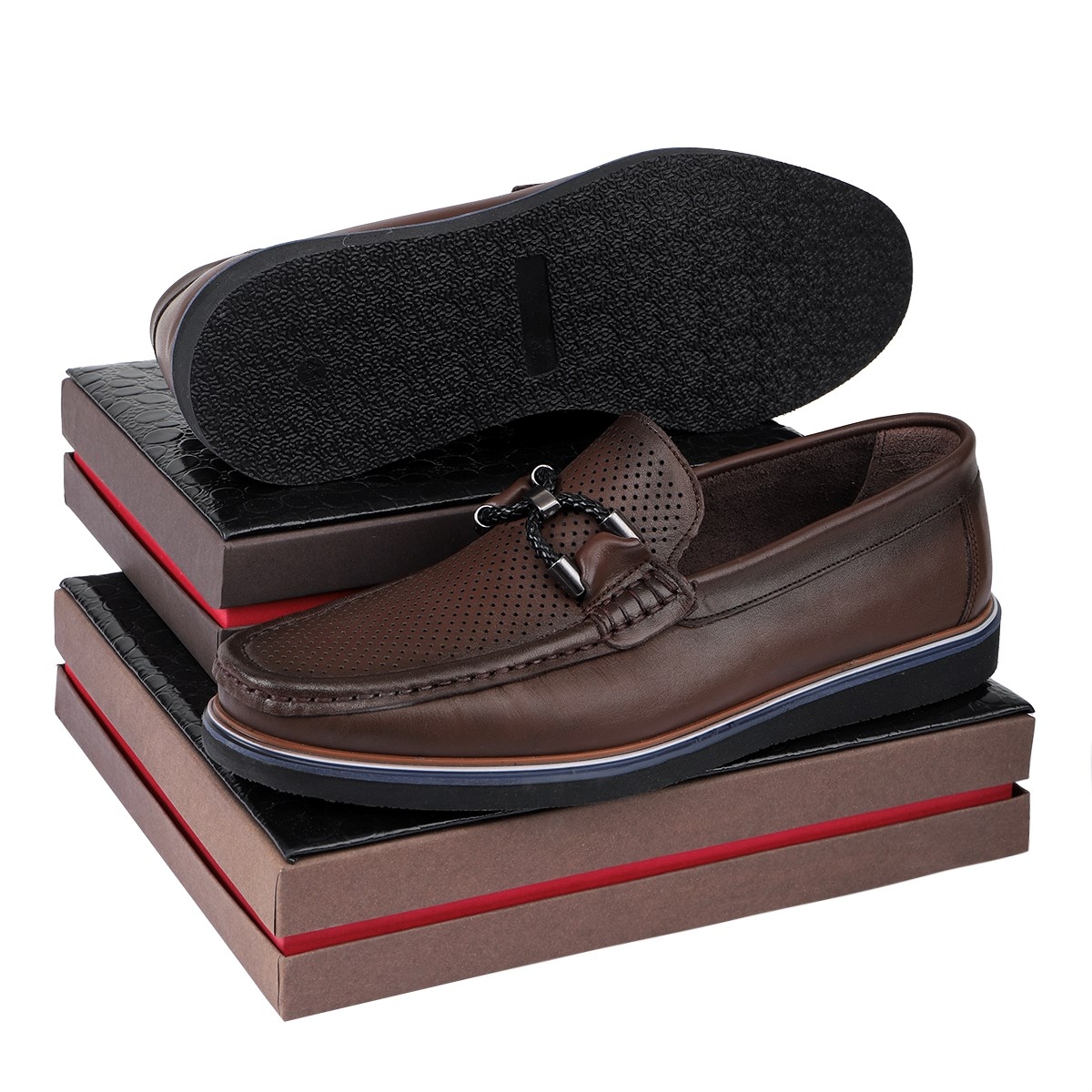 Gela Hakiki Deri Erkek Günlük Ayakkabı Loafer Ayakkabı - Görsel 5