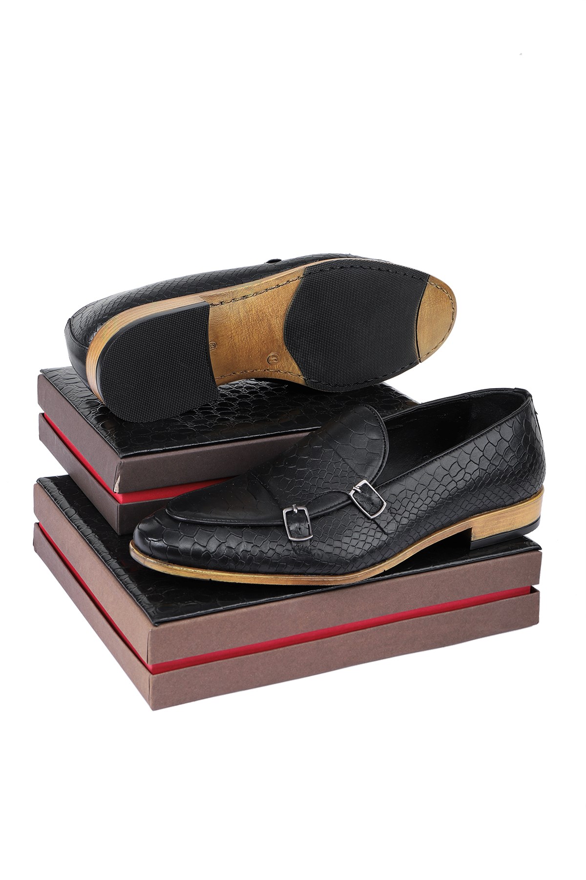 Vodina Hakiki Deri Erkek Klasik Ayakkabı, Loafer Klasik Ayakkabı - Görsel 4