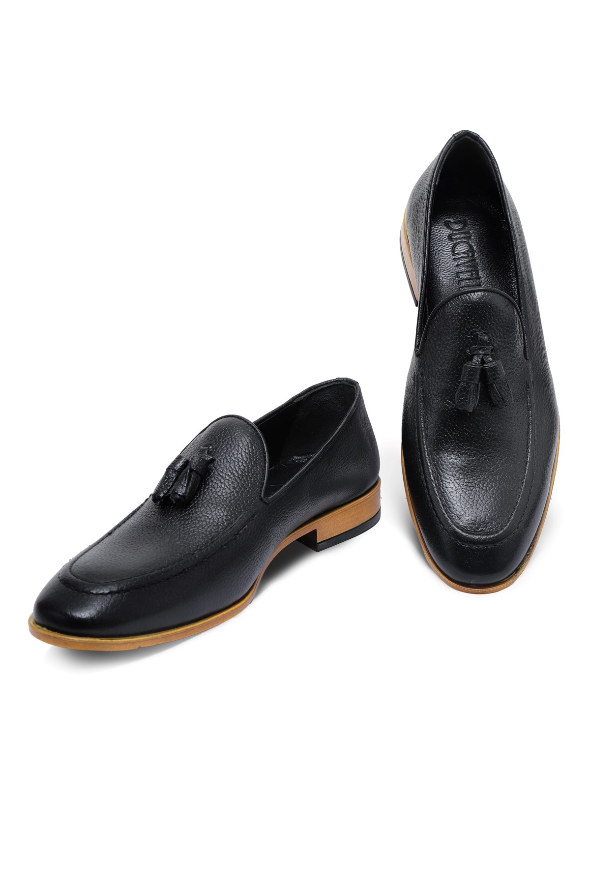 Tusa Hakiki Deri Erkek Klasik Ayakkabı, Loafer Klasik Ayakkabı - Görsel 4