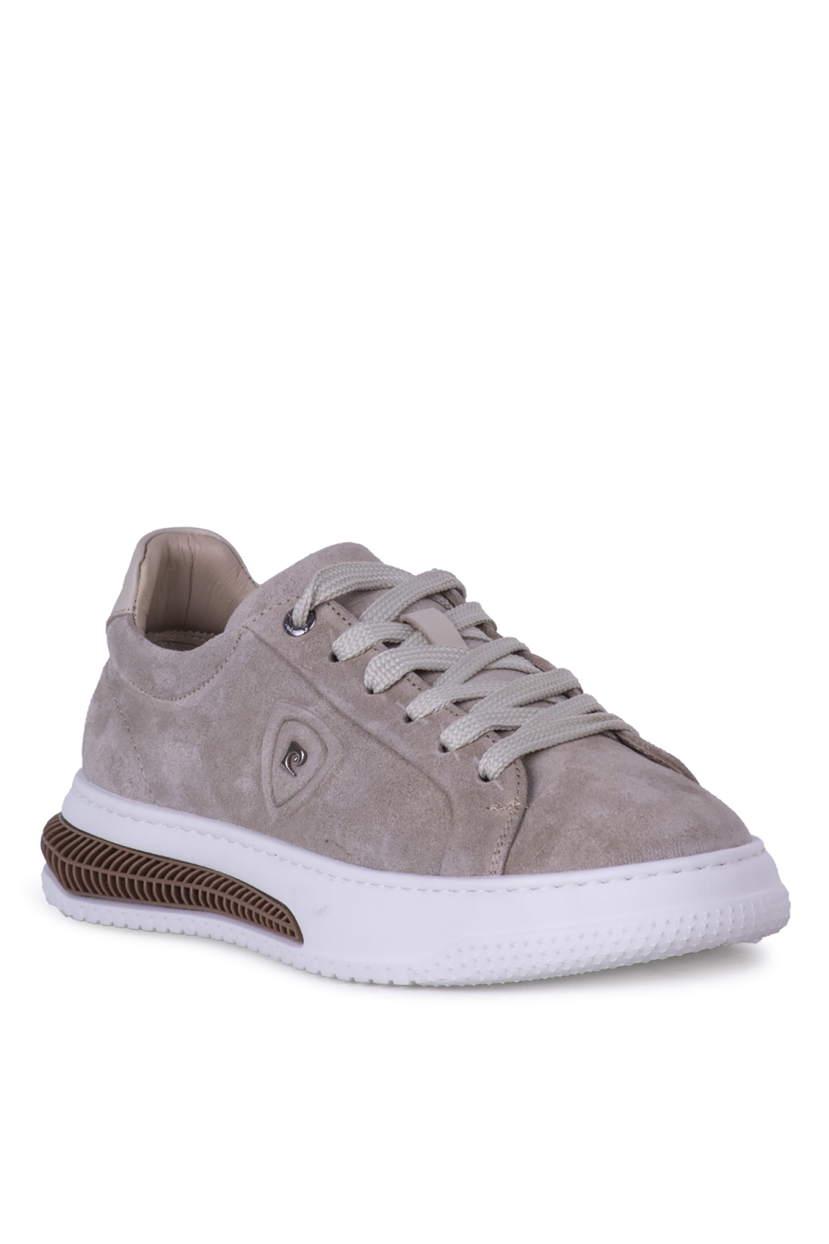 335749 Erkek Günlük Sneaker Ayakkabı Bej Nubuk - Görsel 3