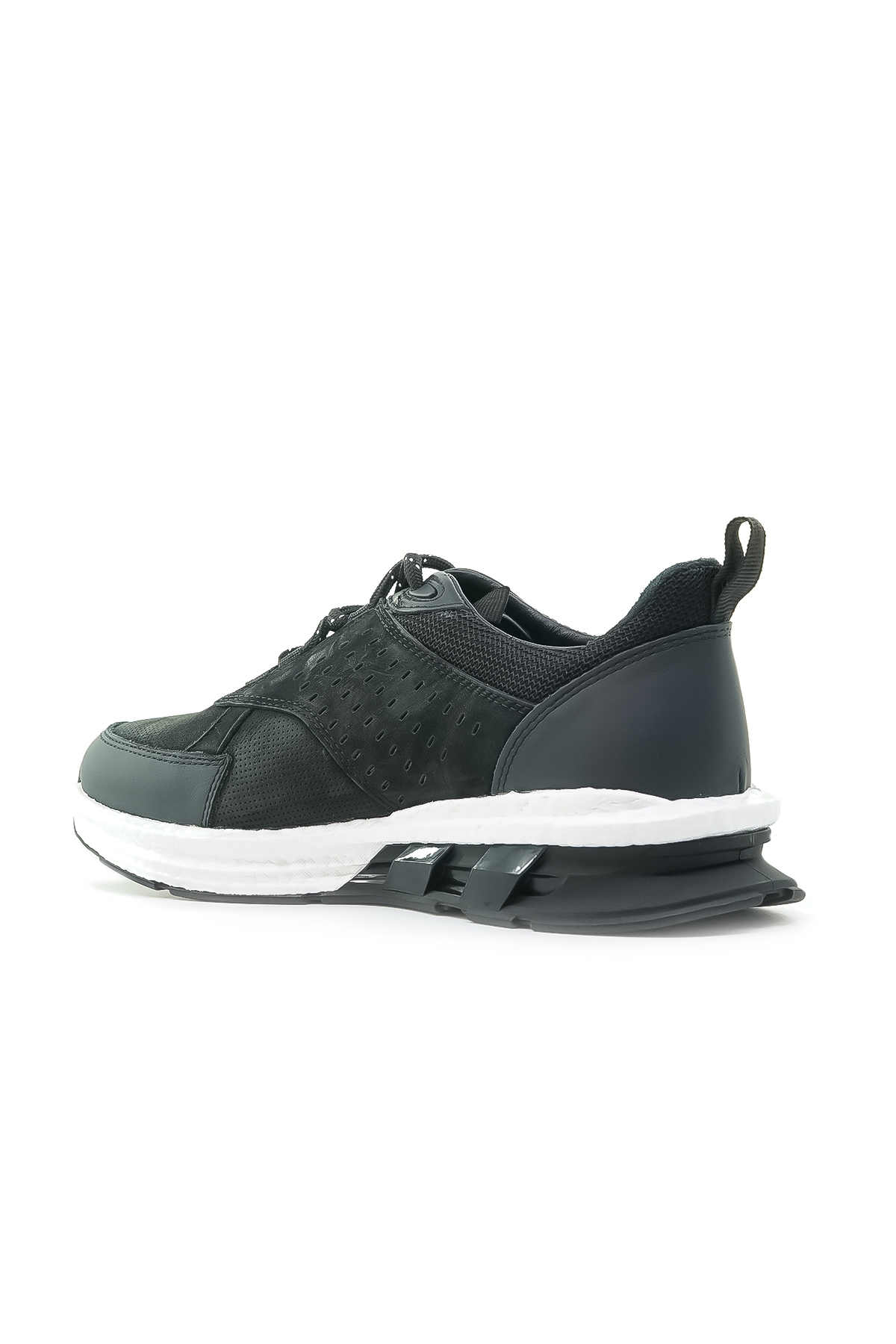 YAŞAR KAŞLI ERKEK HAKİKİ DERİ CASUAL GÜNLÜK AYAKKABI (40-44) 24Y YKÖ-19616 M SİYAH - Görsel 4