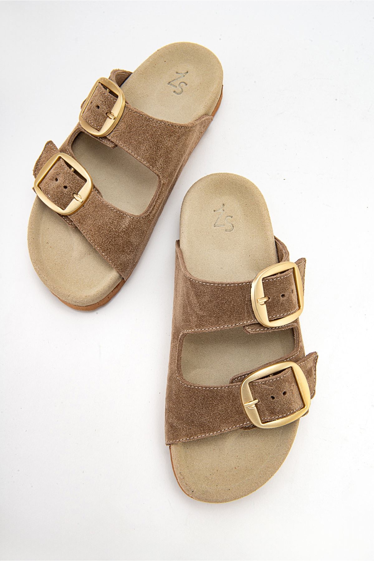 7543 Kadın Deri Terlik - Görsel 6