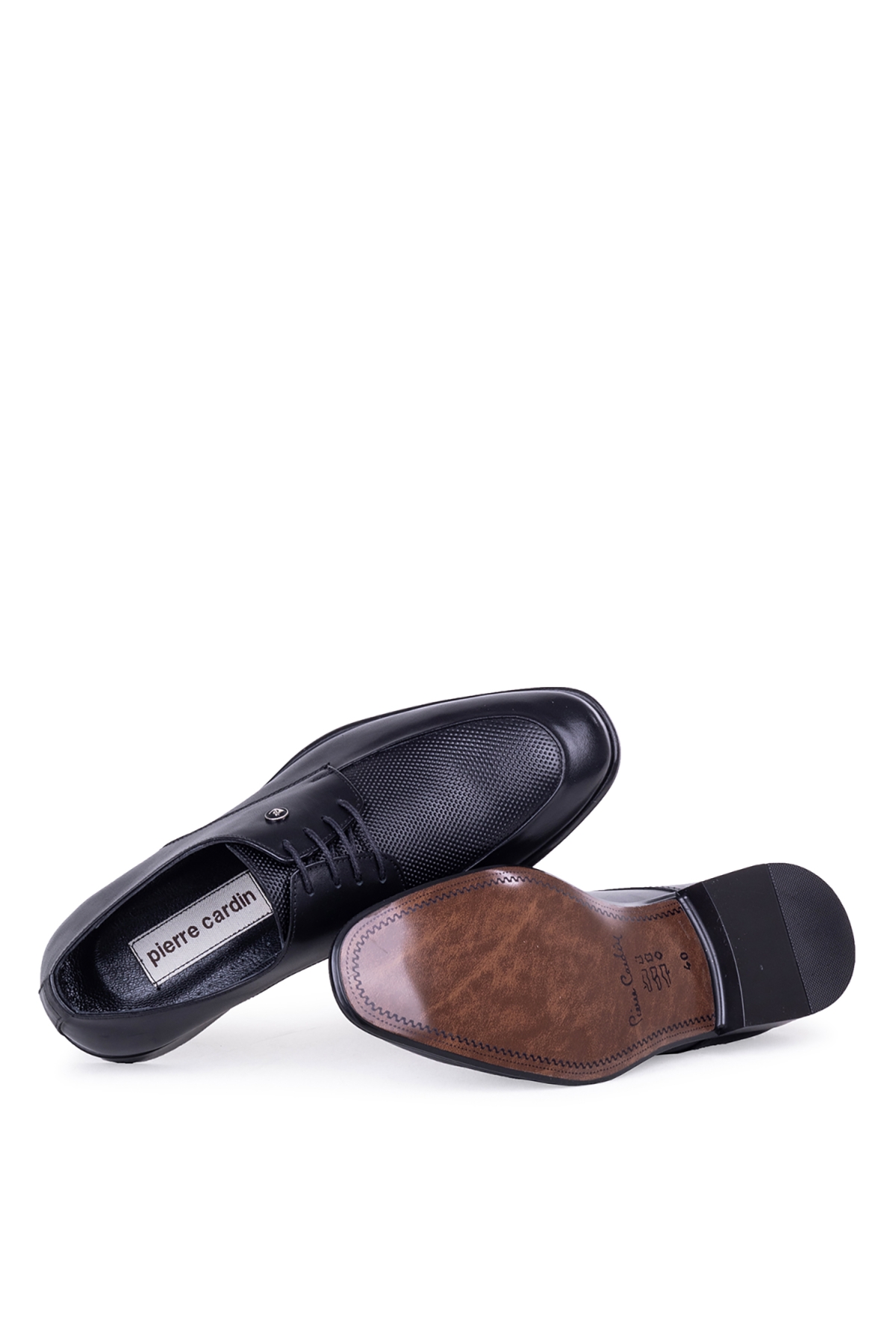 241329 Erkek Hakiki Deri Klasik Ayakkabı Siyah - Görsel 5