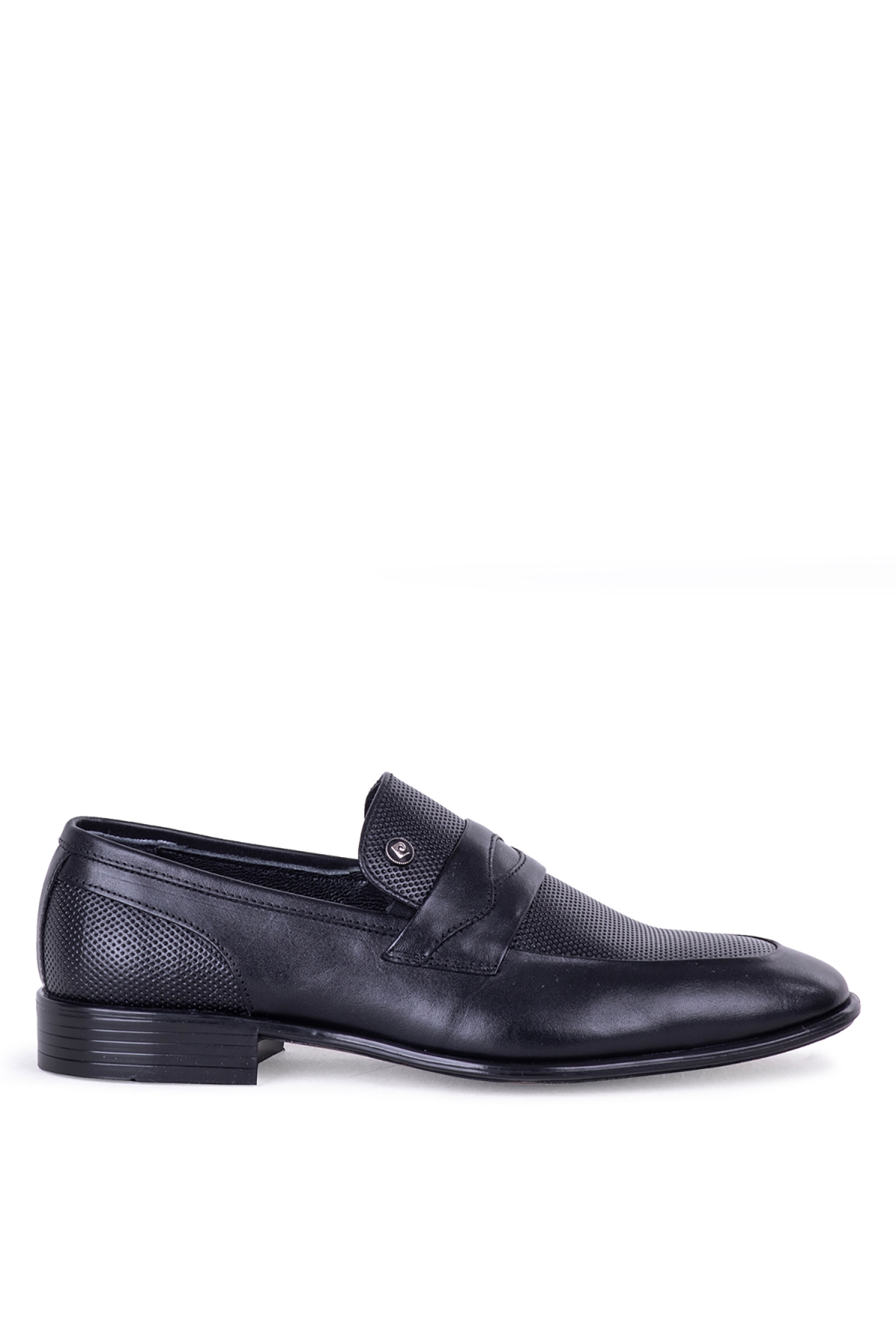 241318 Erkek Hakiki Deri Klasik Ayakkabı Siyah - Görsel 2