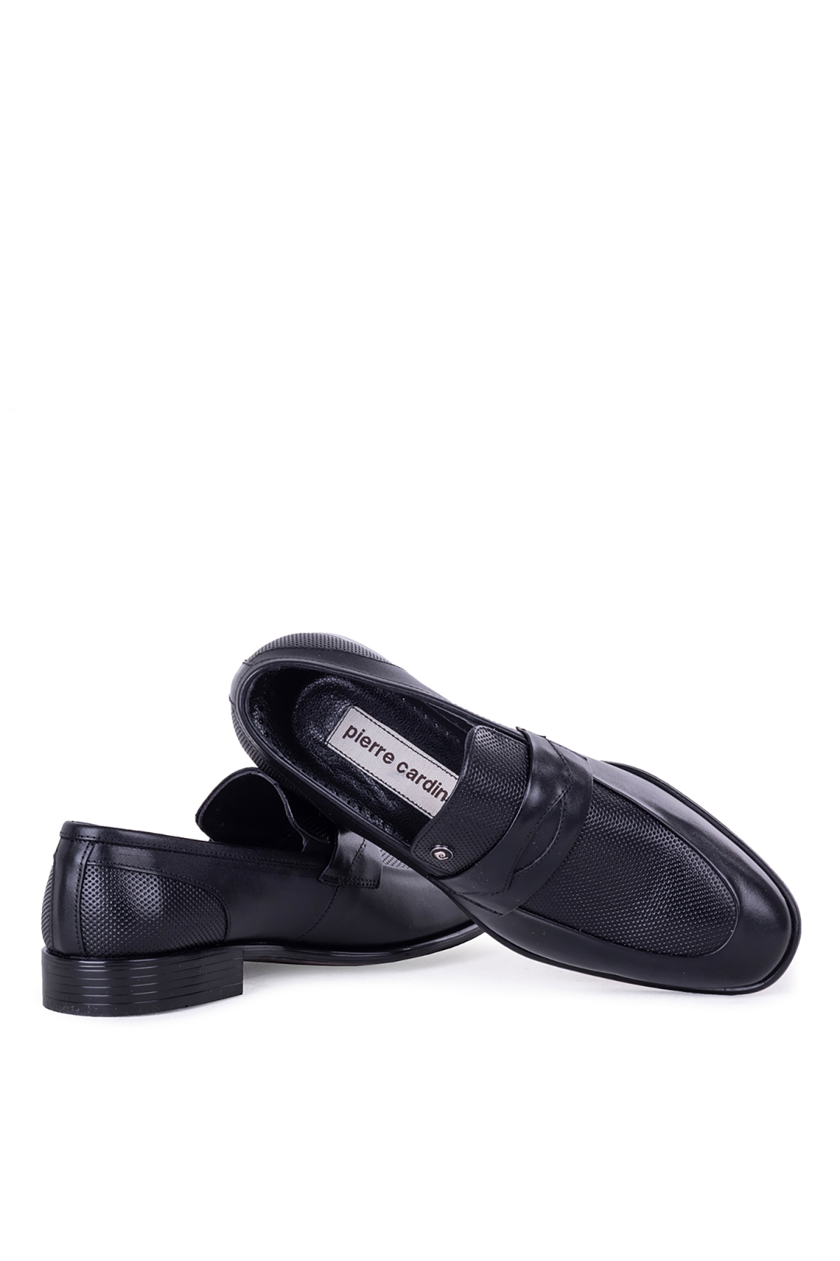 241318 Erkek Hakiki Deri Klasik Ayakkabı Siyah - Görsel 5