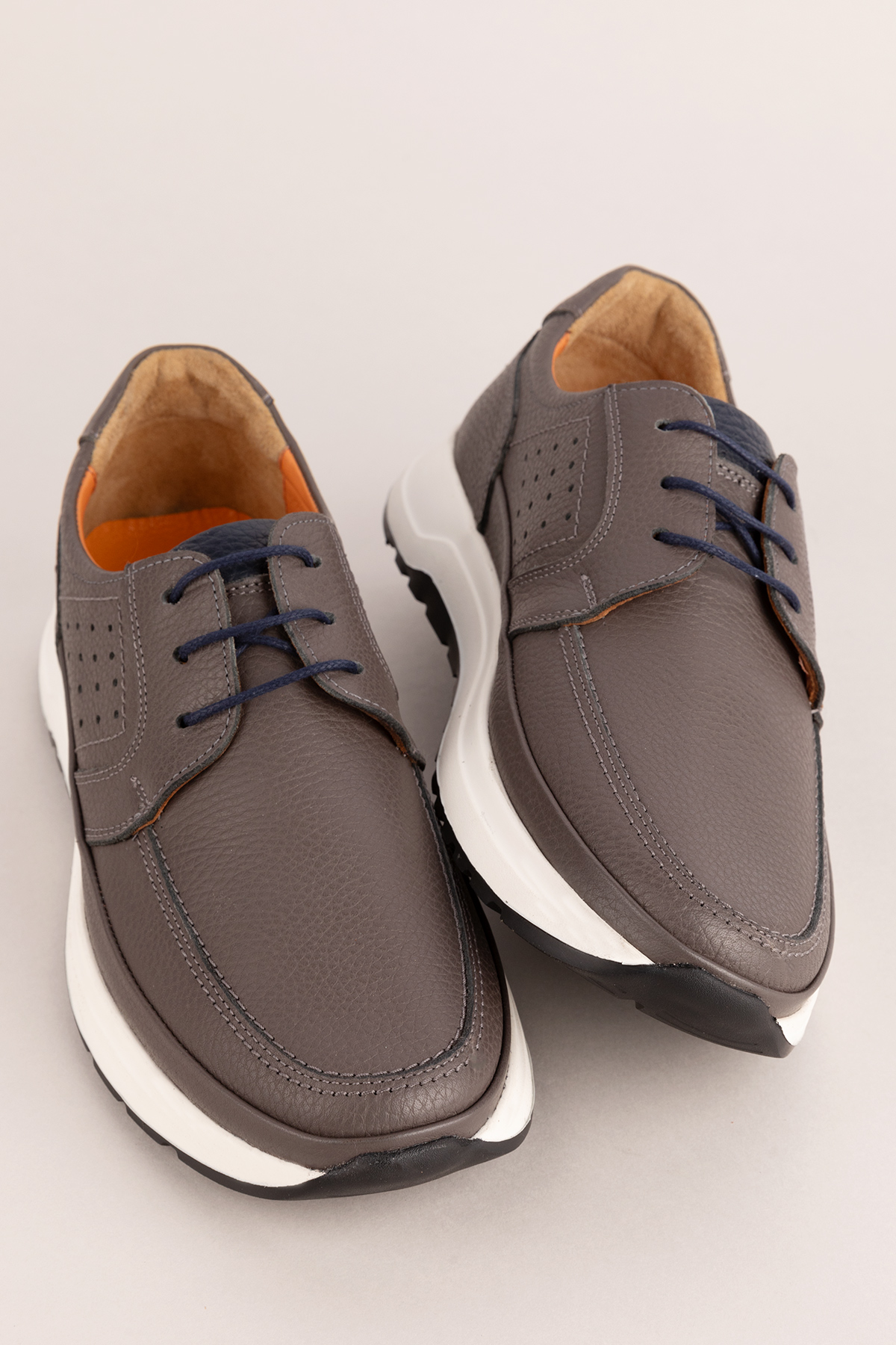 Gondol Içi Dışı Hakiki Deri Günlük Rahat Hafif Ayakkabı src.455 - Görsel 2