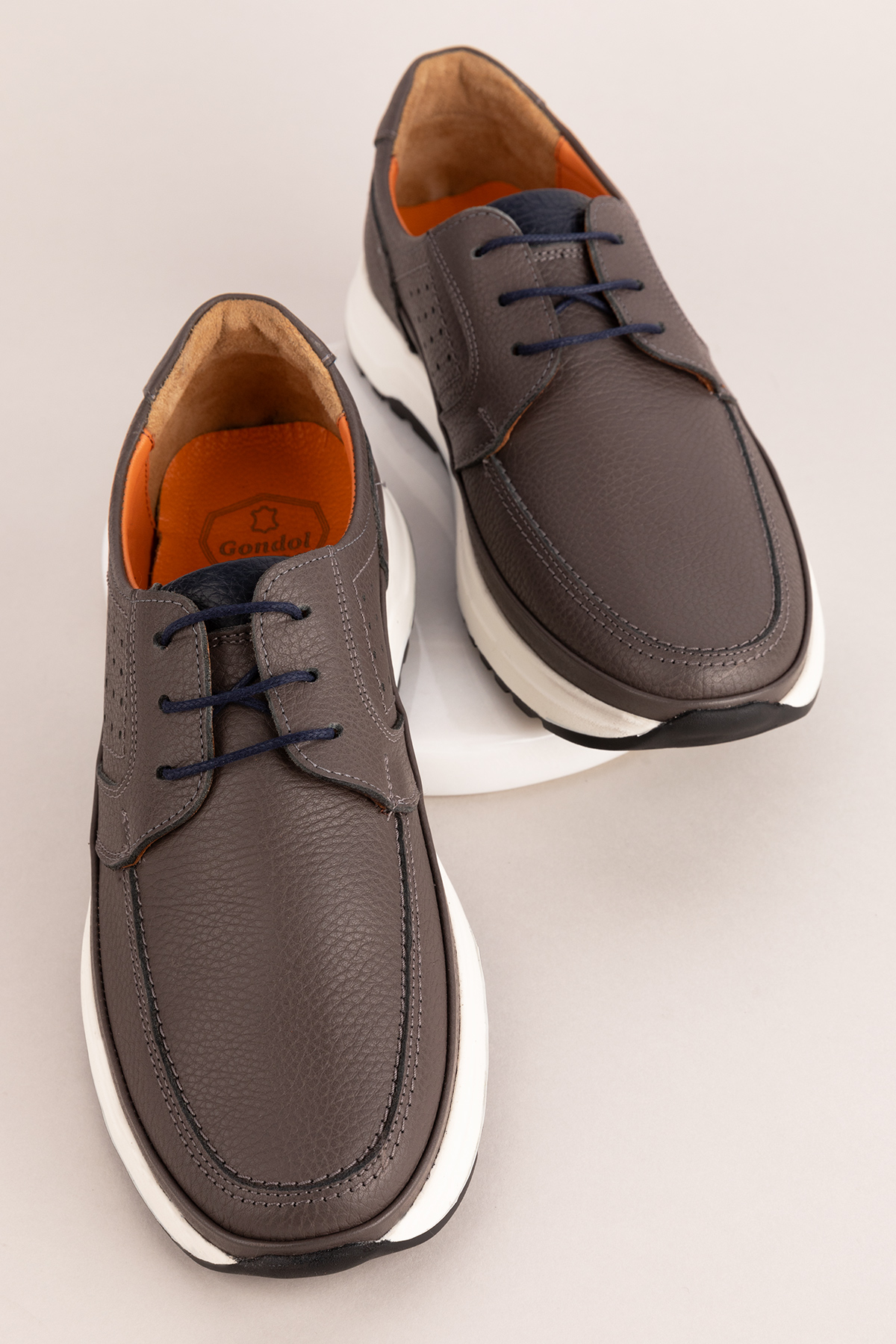 Gondol Içi Dışı Hakiki Deri Günlük Rahat Hafif Ayakkabı src.455 - Görsel 3