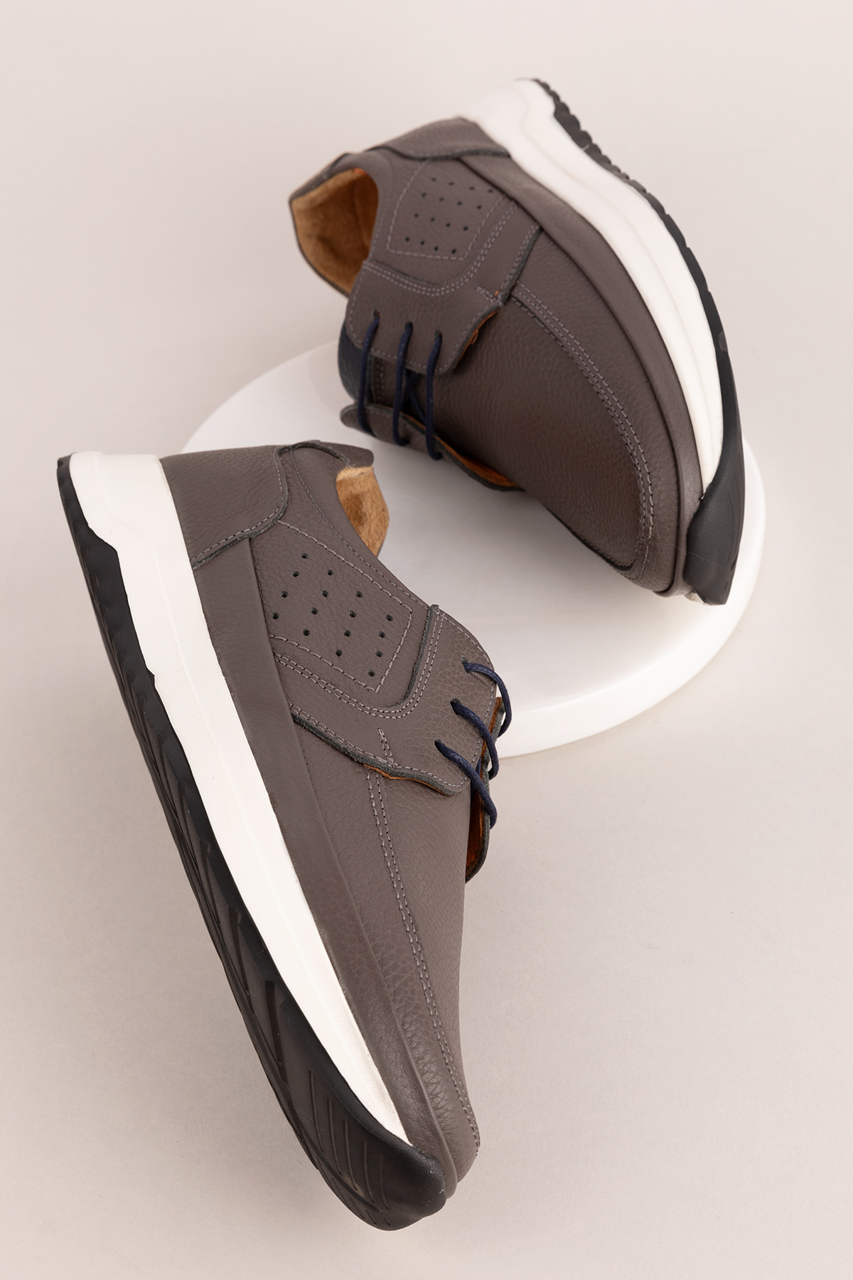 Gondol Içi Dışı Hakiki Deri Günlük Rahat Hafif Ayakkabı src.455 - Görsel 4