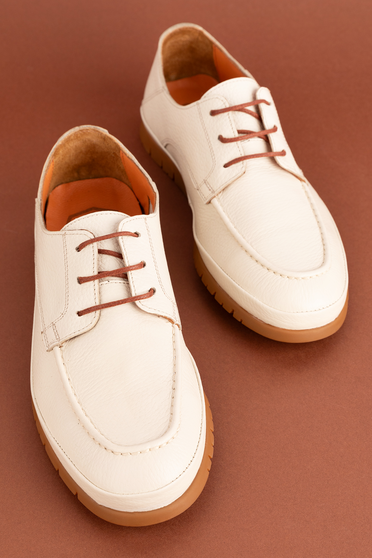 Gondol Içi Dışı Hakiki Deri Hafif Günlük Rahat Ayakkabı src.808 - Görsel 2