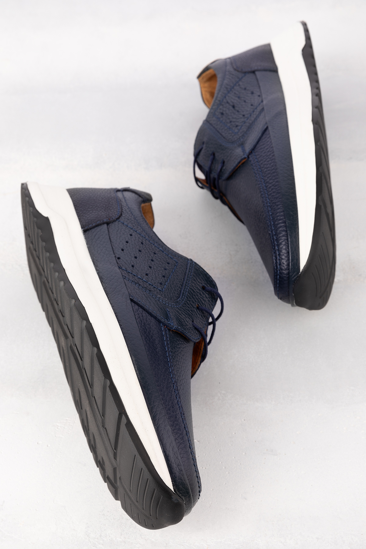 Gondol Içi Dışı Hakiki Deri Günlük Rahat Hafif Ayakkabı src.455 - Görsel 3