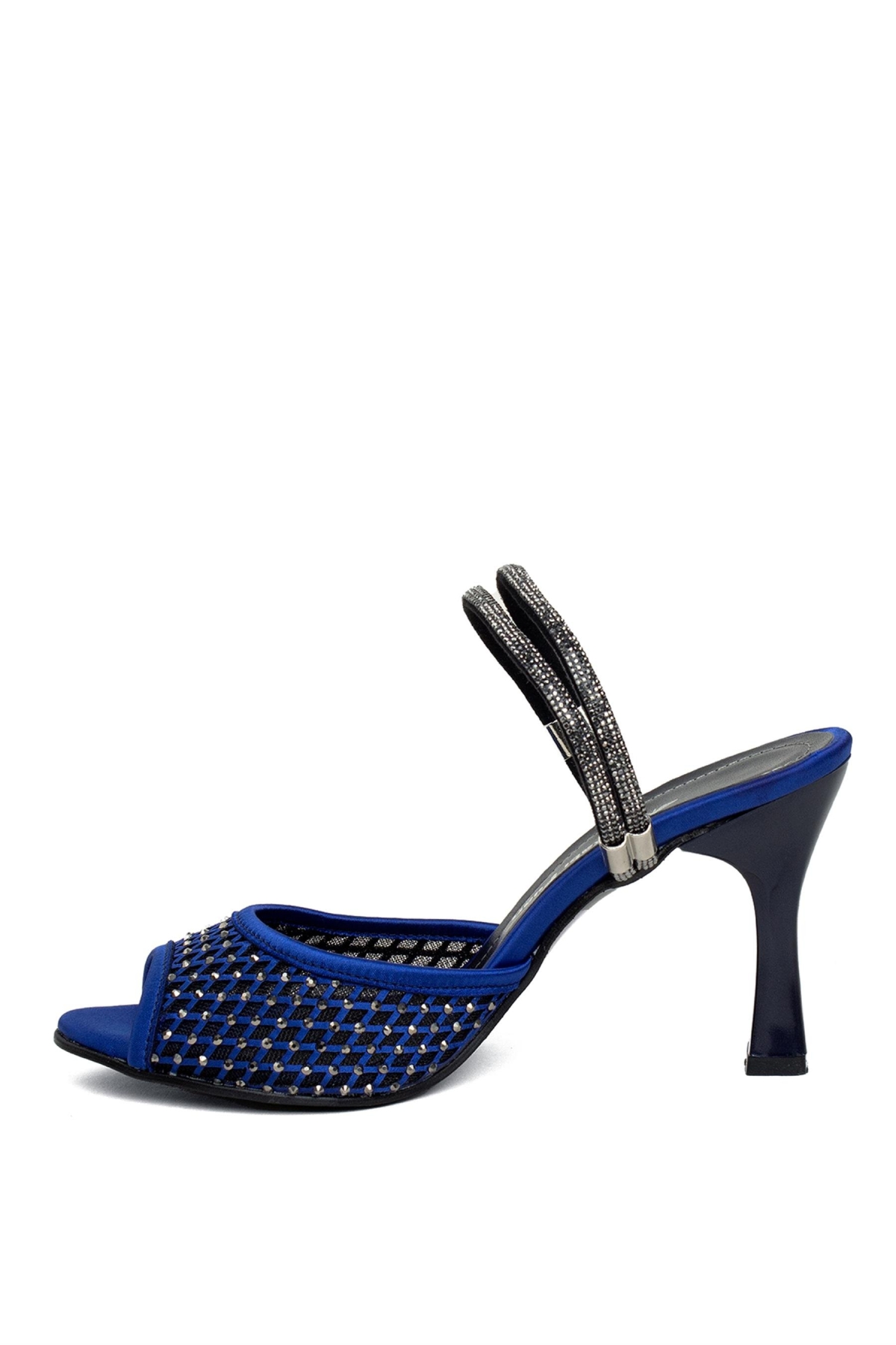 Elit 24YBsk89T Kadın Abiye Ayakkabı Lacivert - Görsel 4